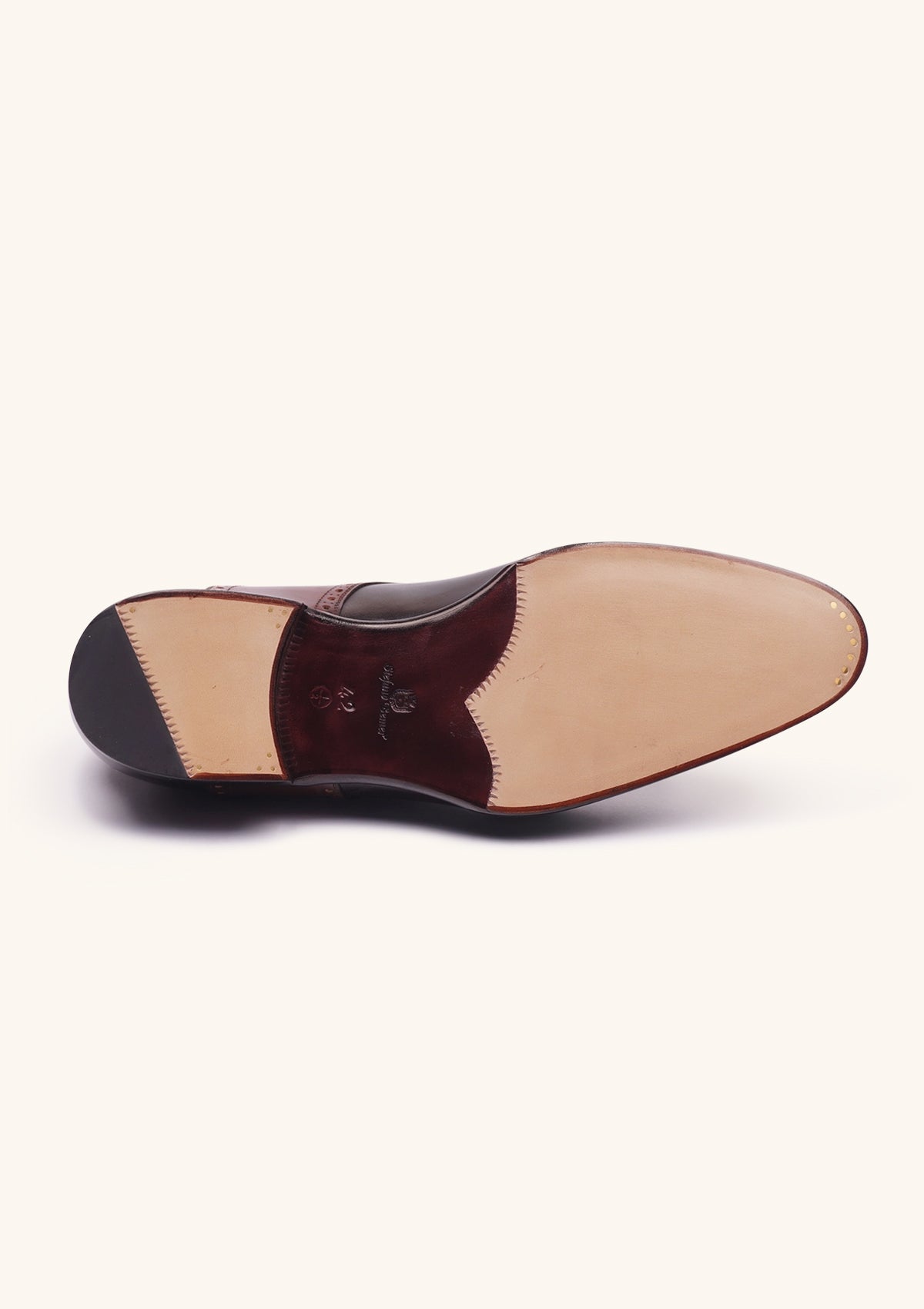 Stefano Bemer Oxfords C6610 stringate marrone 43 cuoio