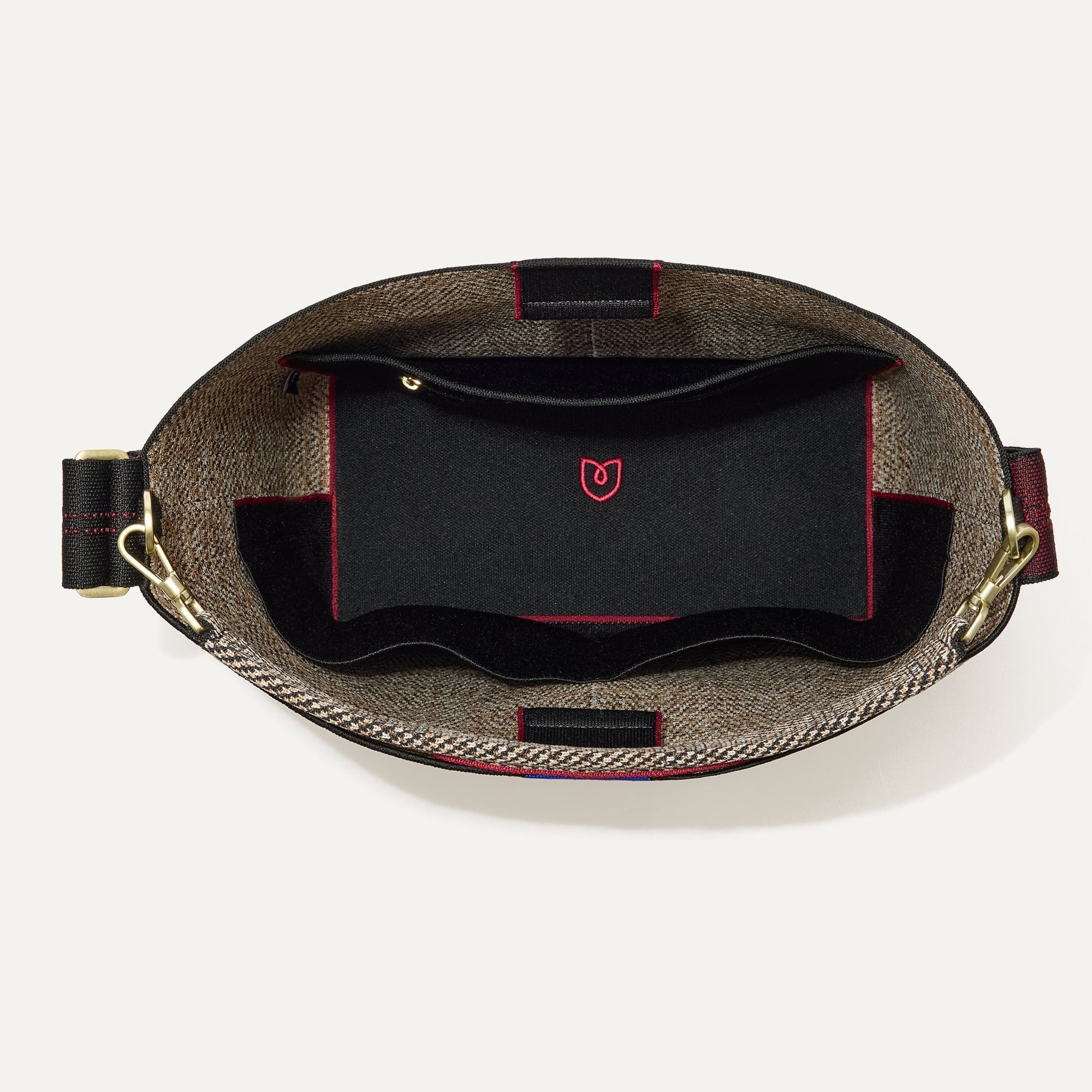 Rothy's The Bucket Bag borsa secchiello cacao spigato