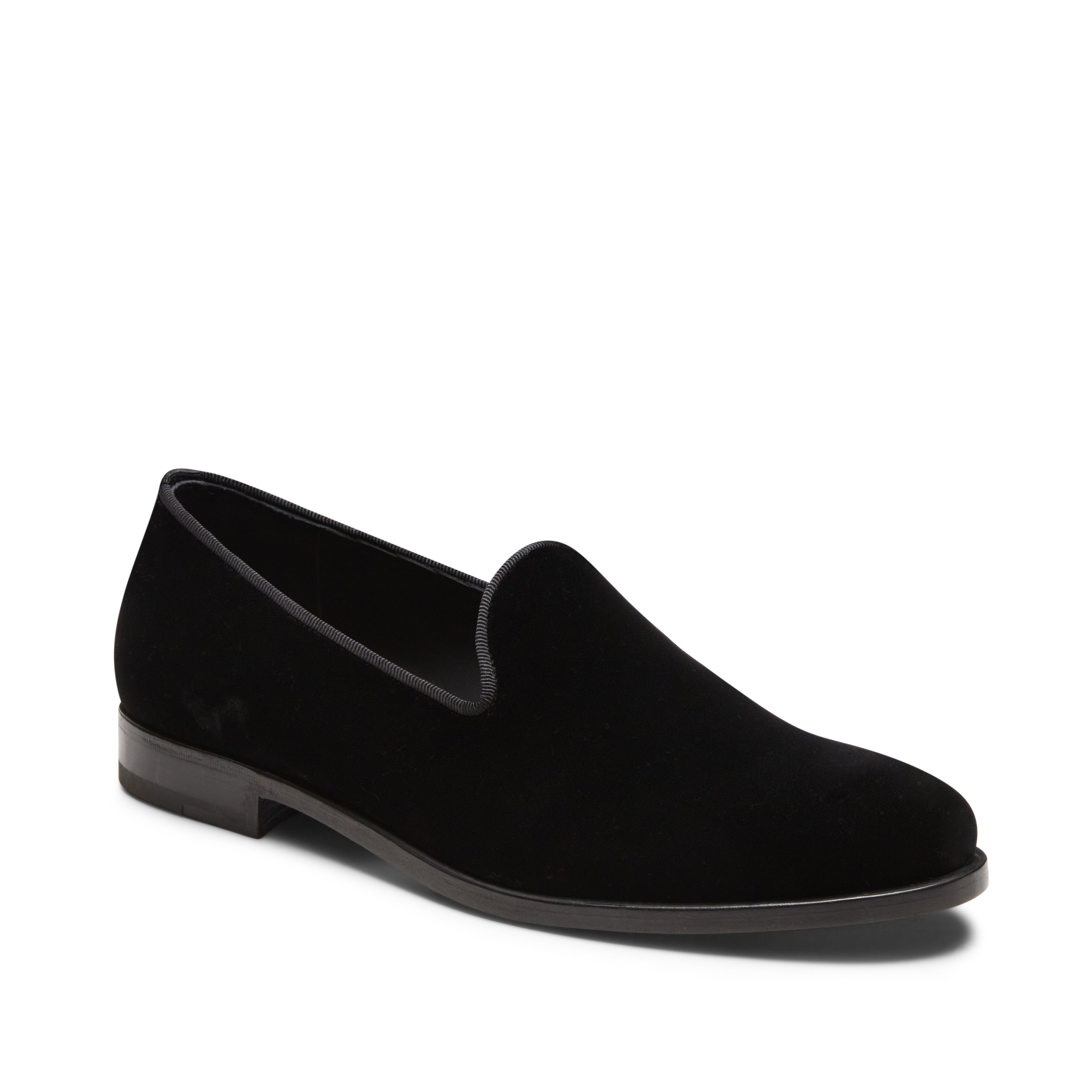F.lli Rossetti 15086 Slipper Velluto Nero Uomo