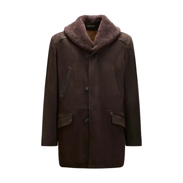 F.lli Rossetti 99801 Cappotto Uomo Moro Scamosciato