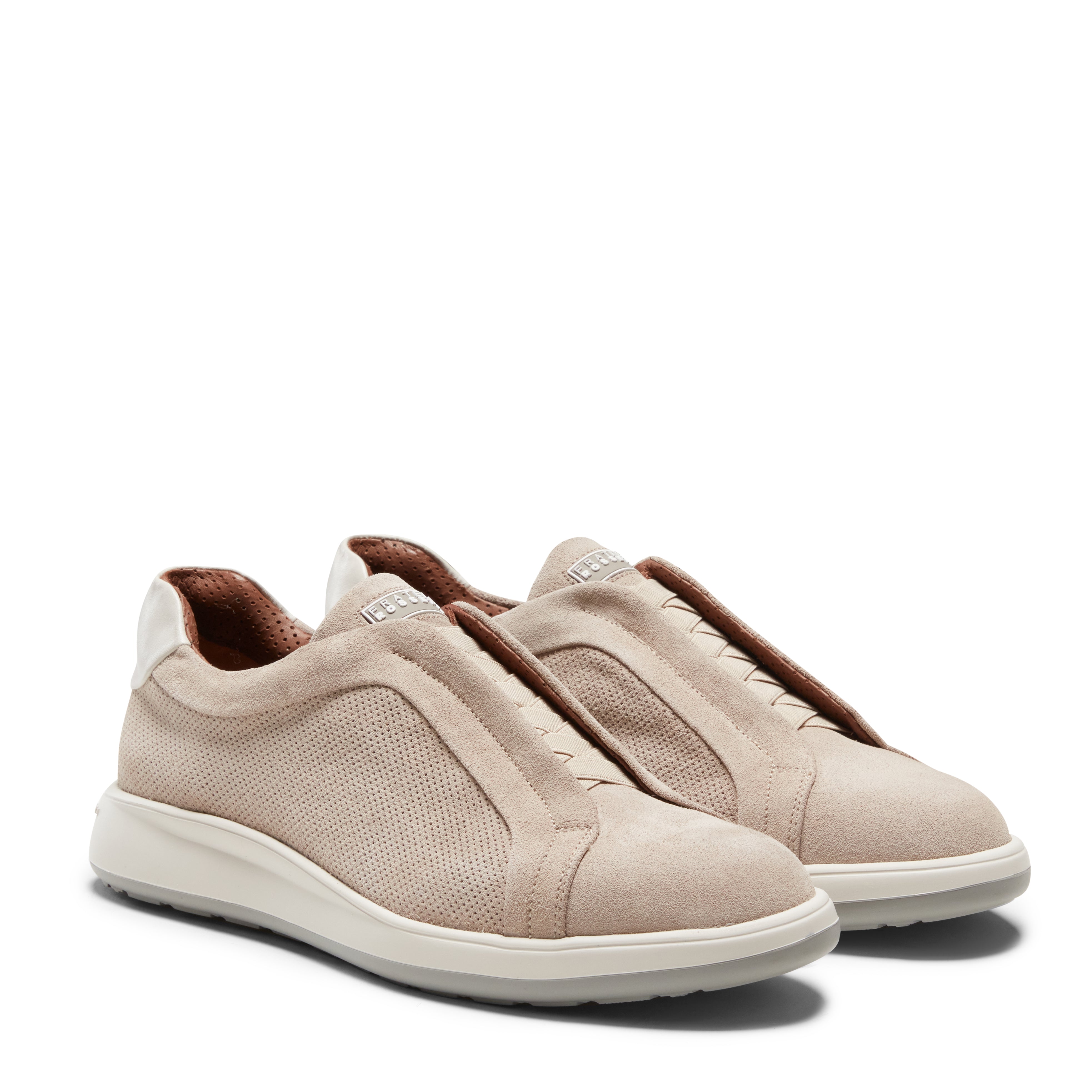 F.lli Rossetti 47236 sneaker suede sabbia slipper uomo