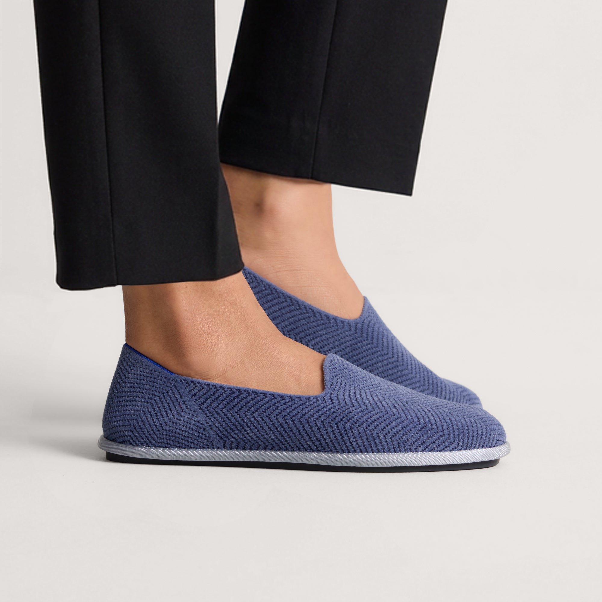 Rothy's The Cruiser Loafer mocassini donna ReVelvet Fog Herringbone