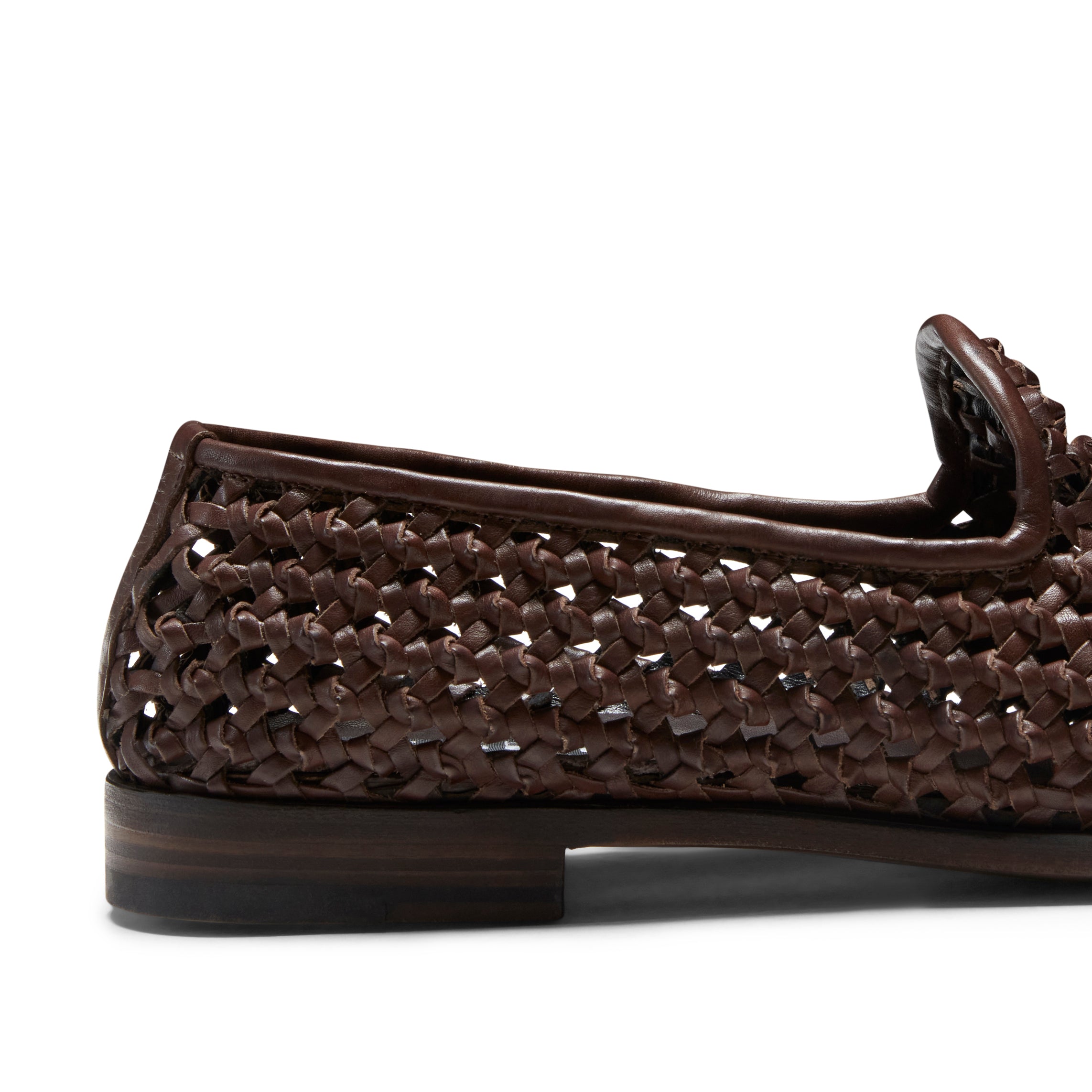 F.lli Rossetti slipper mogano pelle nappine cuoio