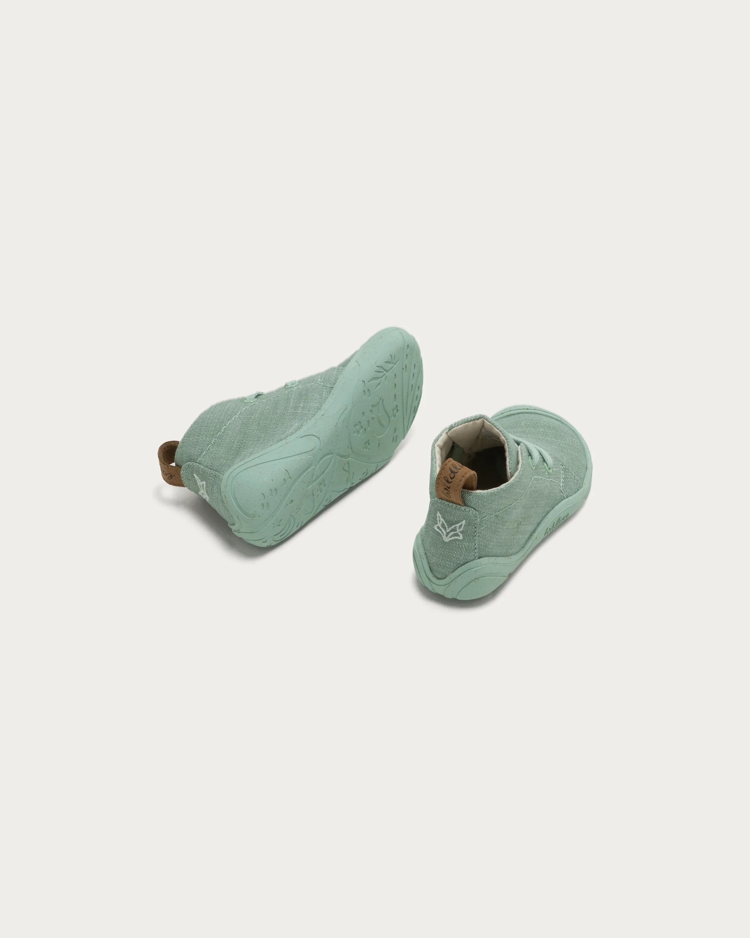 Wildling Shoes Lelin menthe sandali bimbo lino vegan