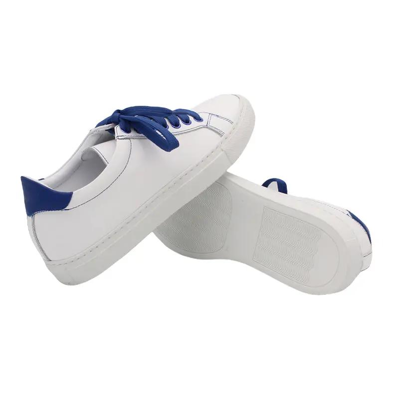 Sandro Barbera & Figli VA9 Basic sneaker pelle biancobluette