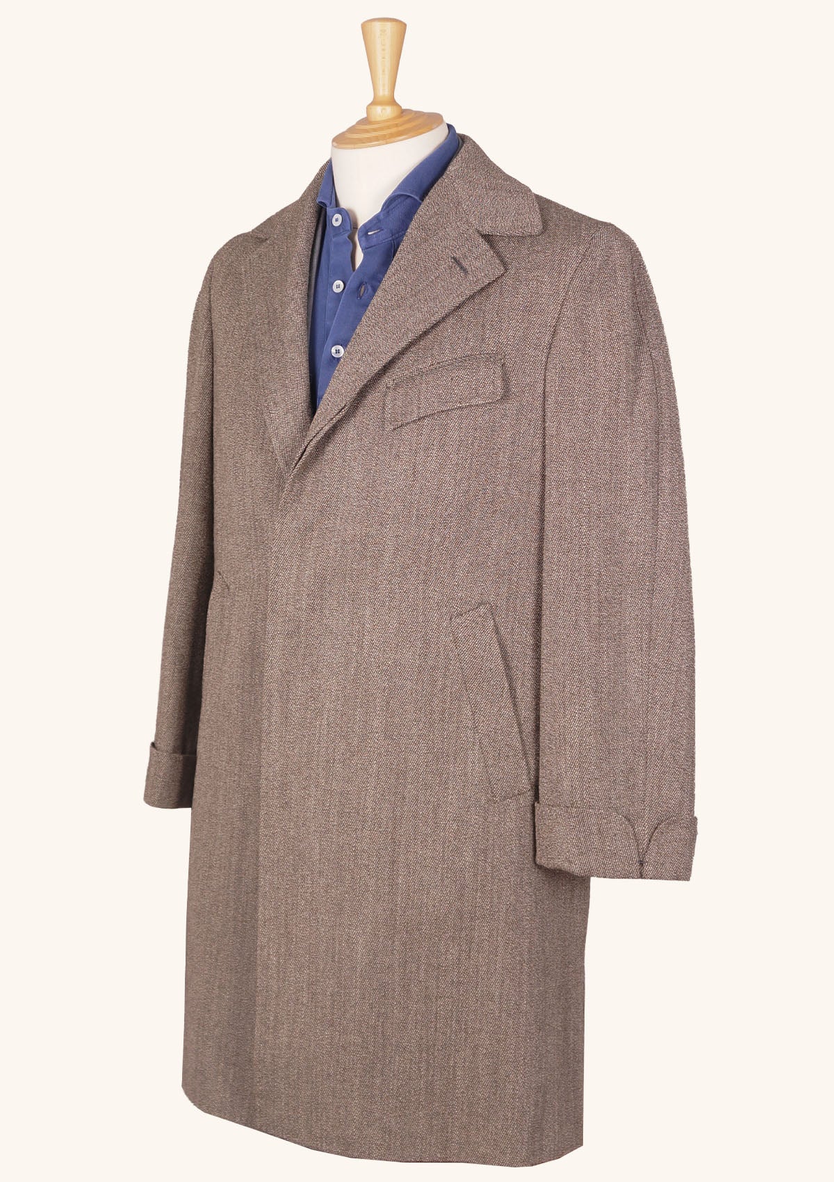 Stefano Bemer Overcoats SV4008 cappotto lana doppiopetto