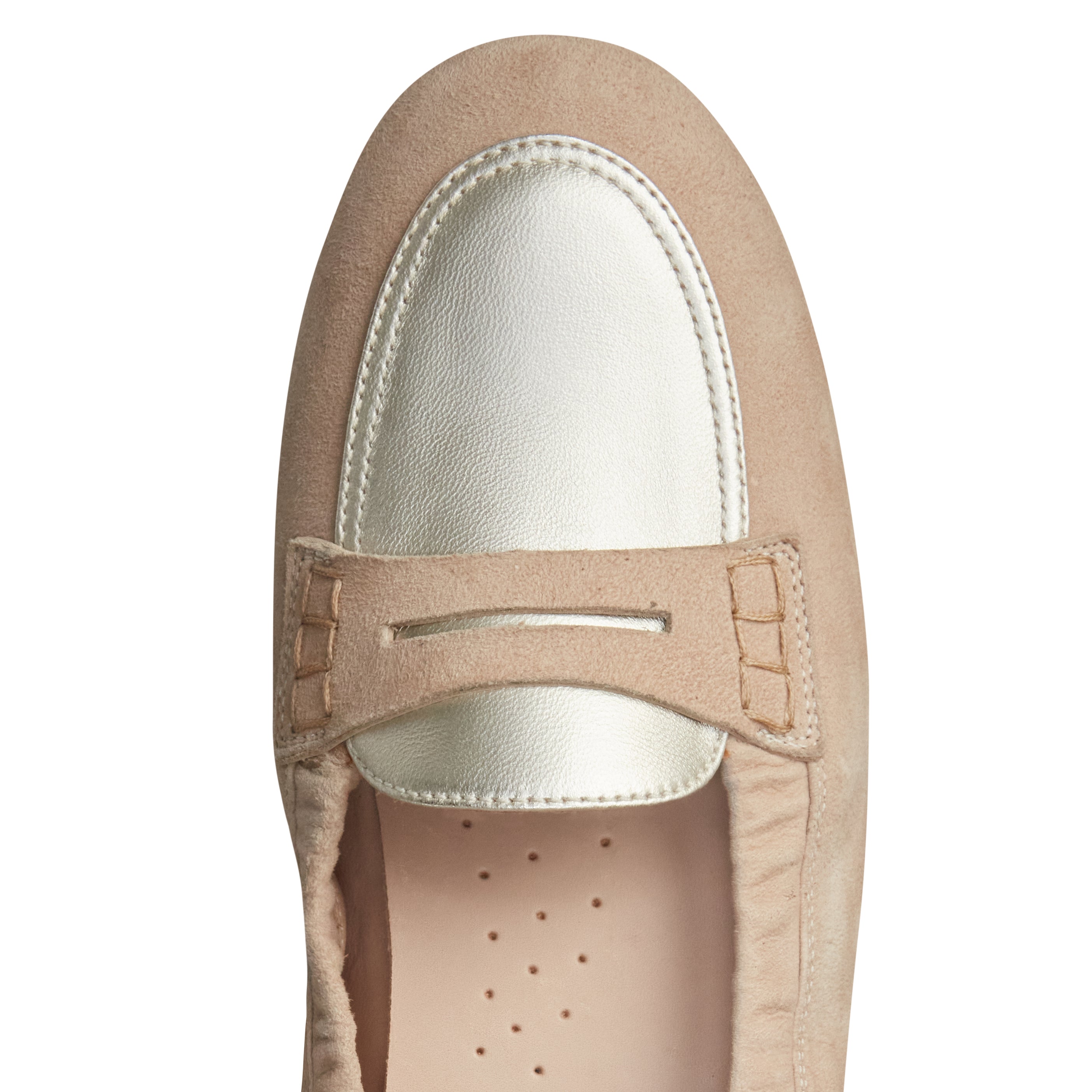 F.lli Rossetti 77225 Mocassino Slim Flat Sabbia Suede