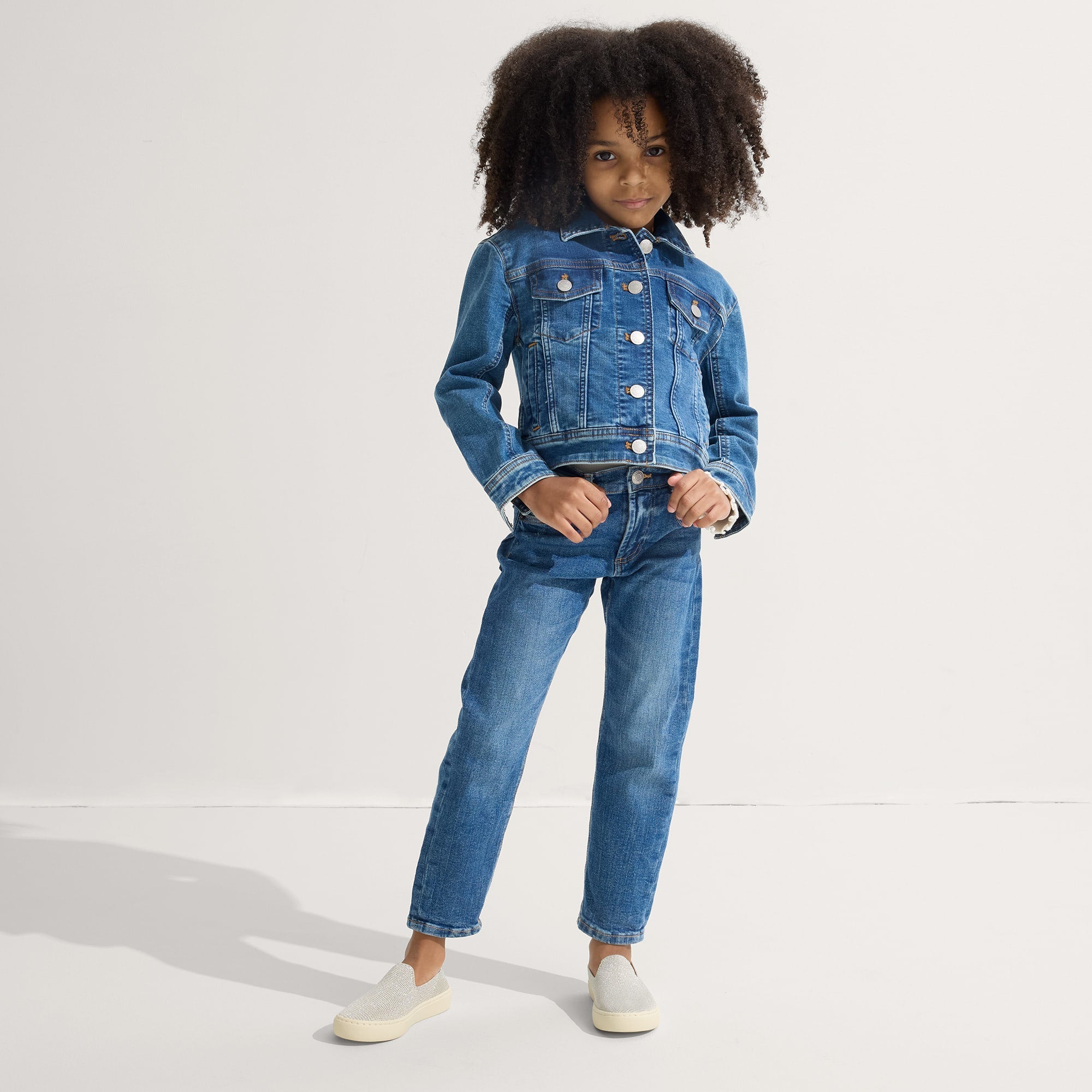 Rothy's The Kids Sneaker scarpe bambino Diamond Twill platino