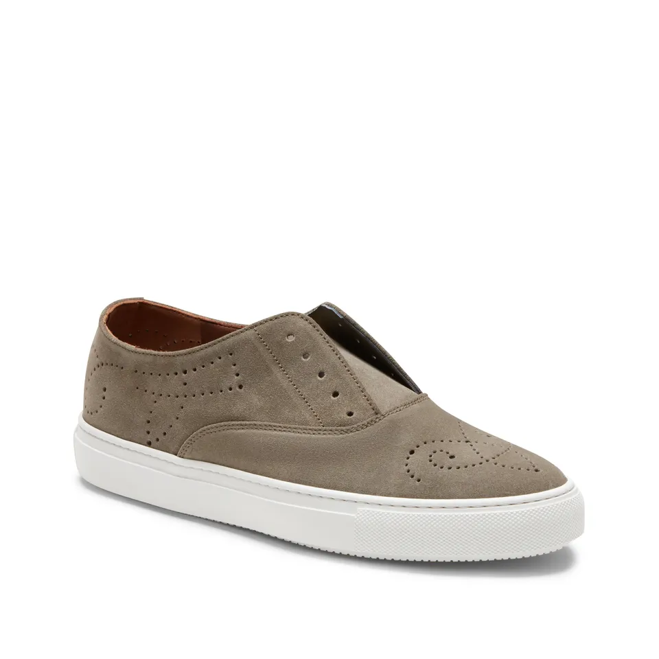 F.lli Rossetti Hobo Sport sneaker uomo suede verde Africa
