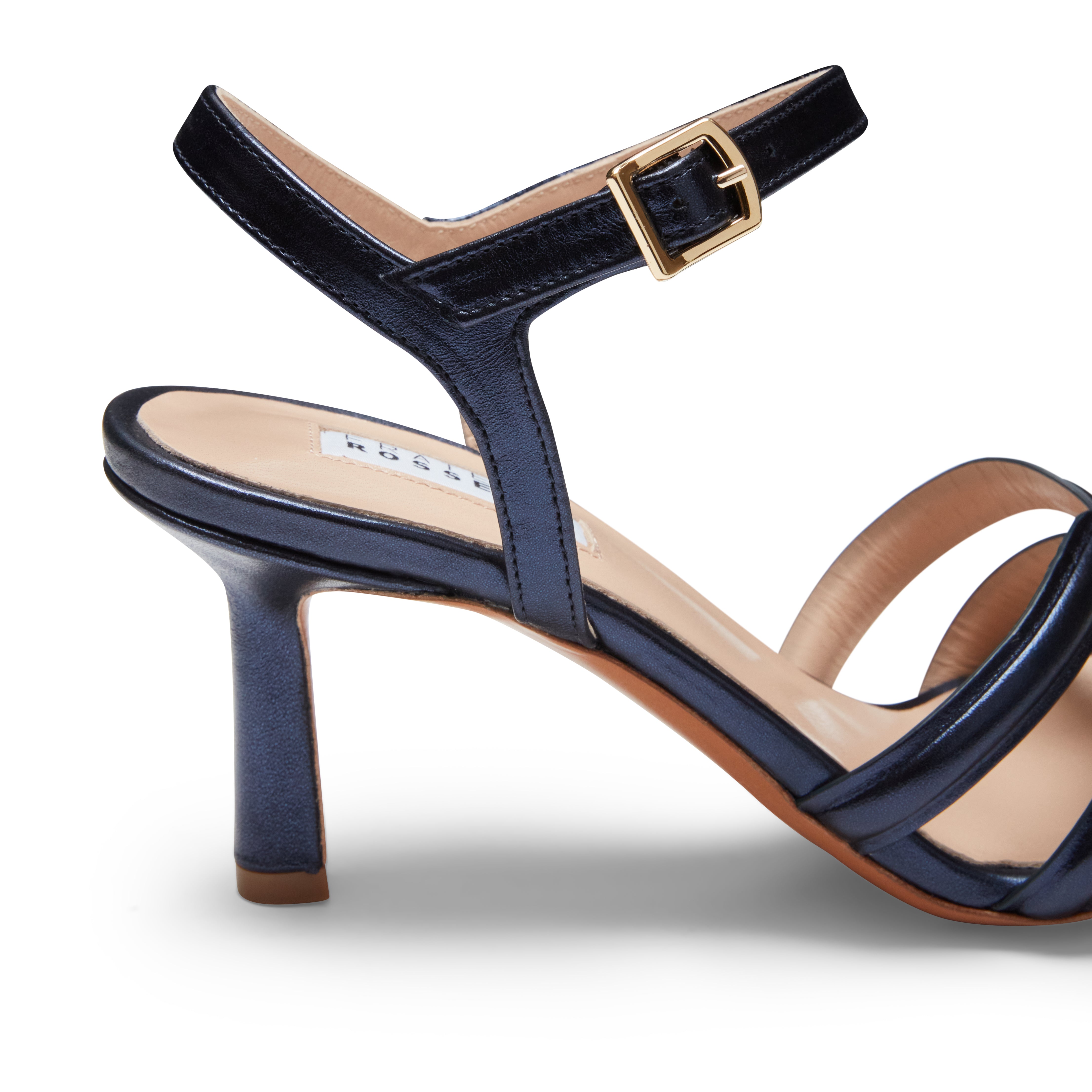 F.lli Rossetti 68212 Sandalo scarpe donna blu metallico