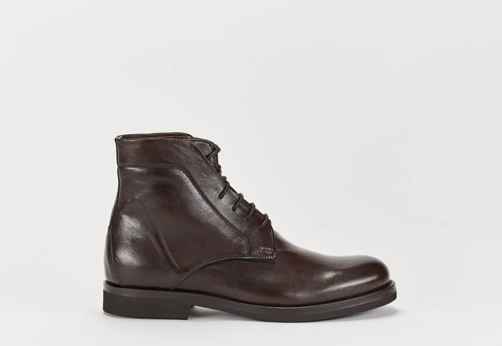 Sandro Barbera 35212 stivaletto liscio cioccolato Vibram