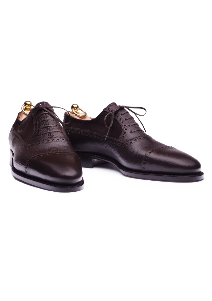 Stefano Bemer Classica C6260 Oxford Uomo Testa di Moro 42