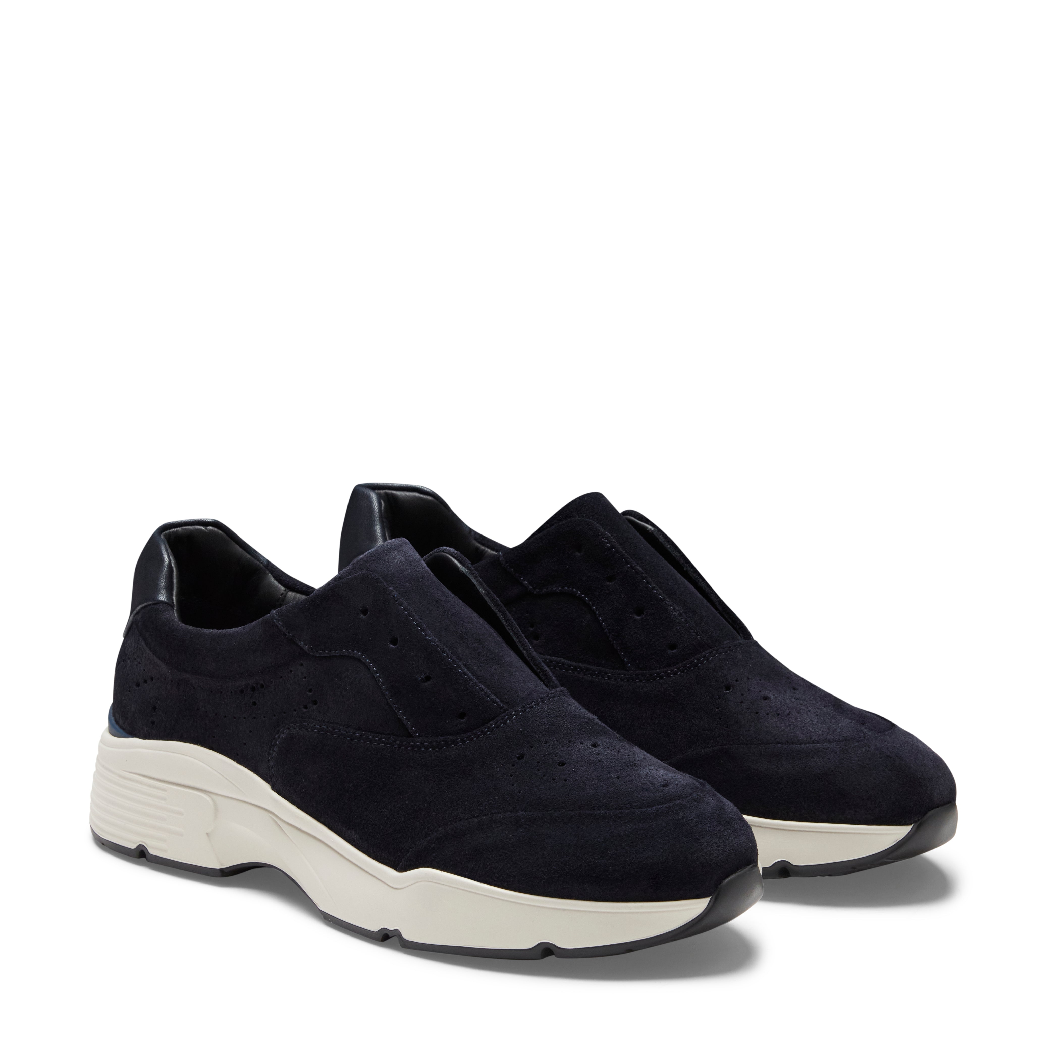 F.lli Rossetti Hobo Running 77284 Sneaker Donna Navy Pelle Suede