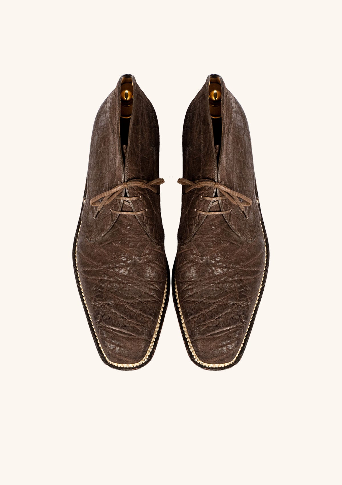 Stefano Bemer Boots Chukka Elefante Marrone C7234