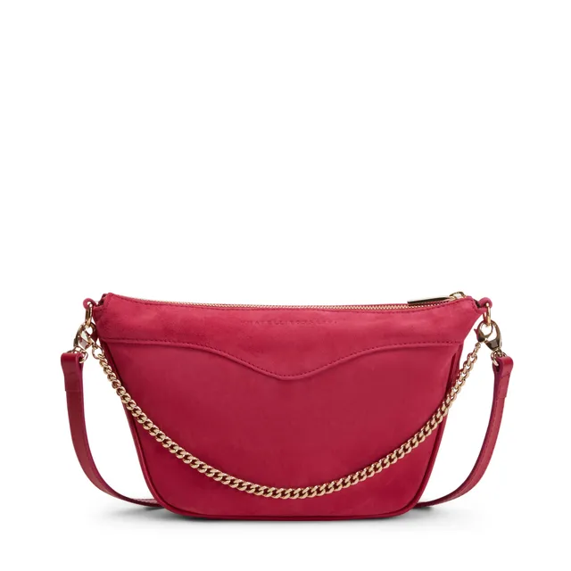 F.lli Rossetti Claire Pochette Fuxia in Suede