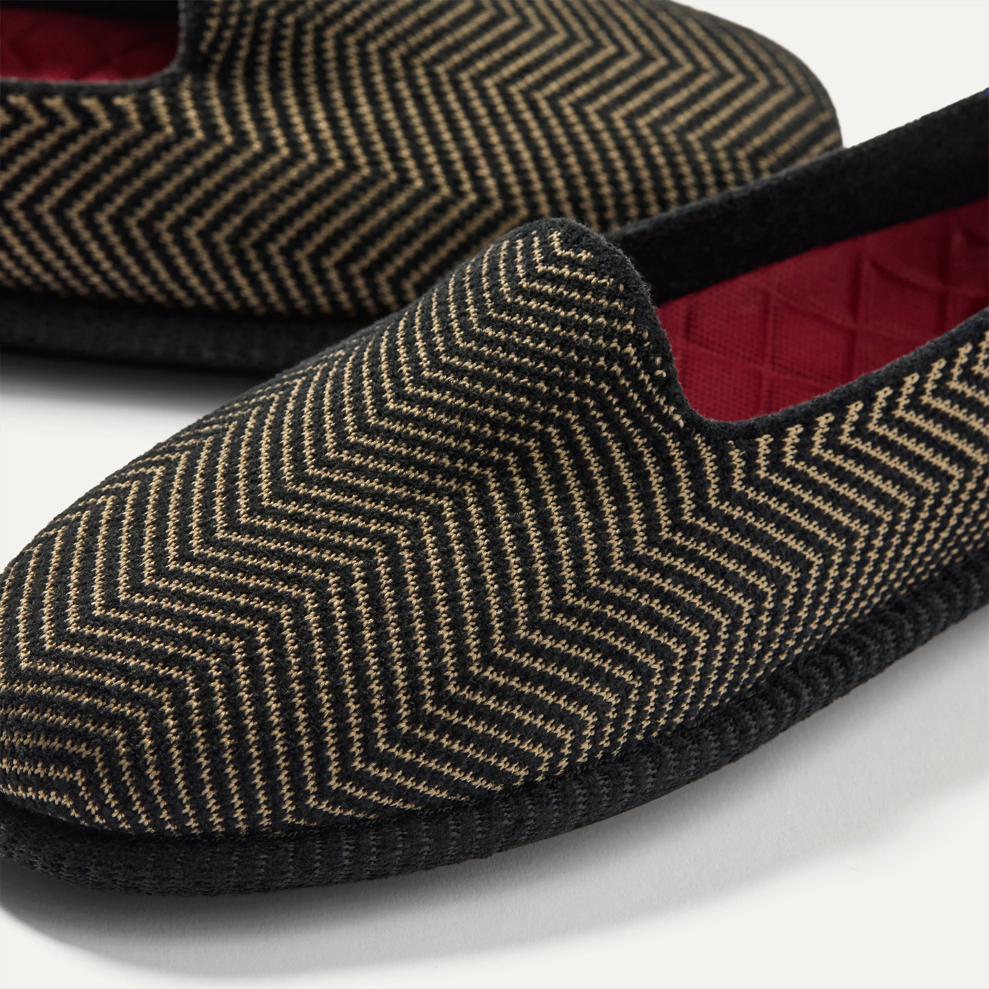 Rothy's The Cruiser Loafer mocassini Jet Herringbone spigati