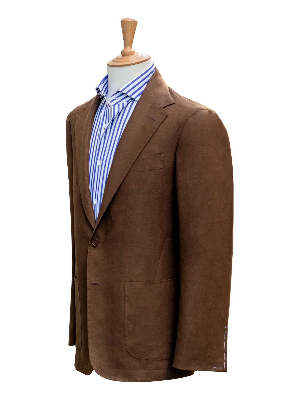 Stefano Bemer Blazers giacca lino marrone SV2105