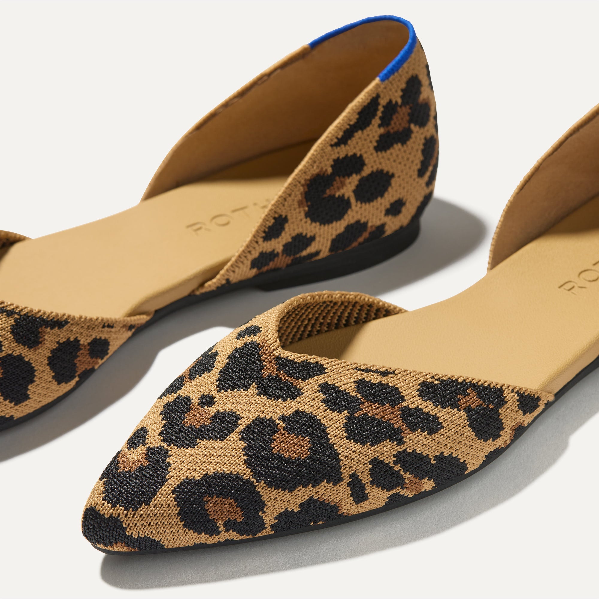 Rothy's The D'Orsay Point ballerine donna maculato classic cat