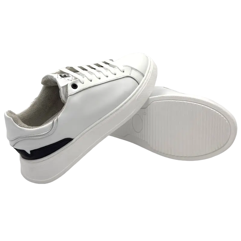 Sandro Barbera B68 G.O.A.T. sneaker uomo bianca pelle vera