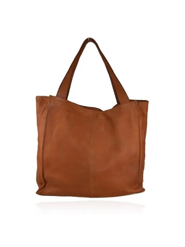 Sandro Barbera BAXC49 Borsa Spalla Pelle Cuoio Vintage