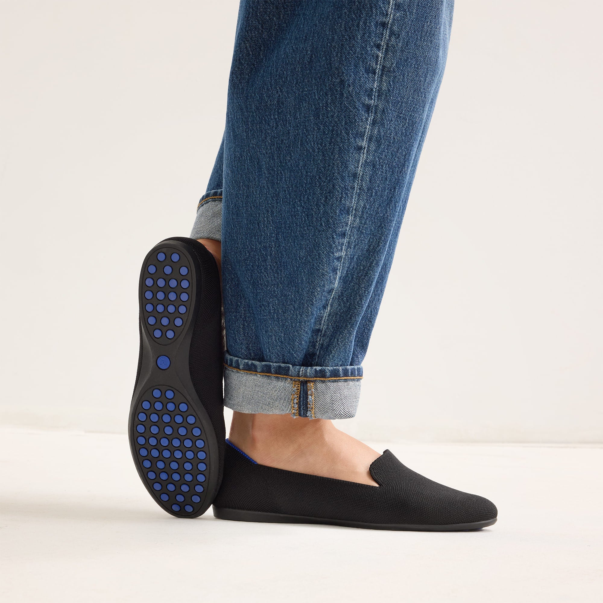 Rothy's The Daily Loafer mocassini donna Black neri knit