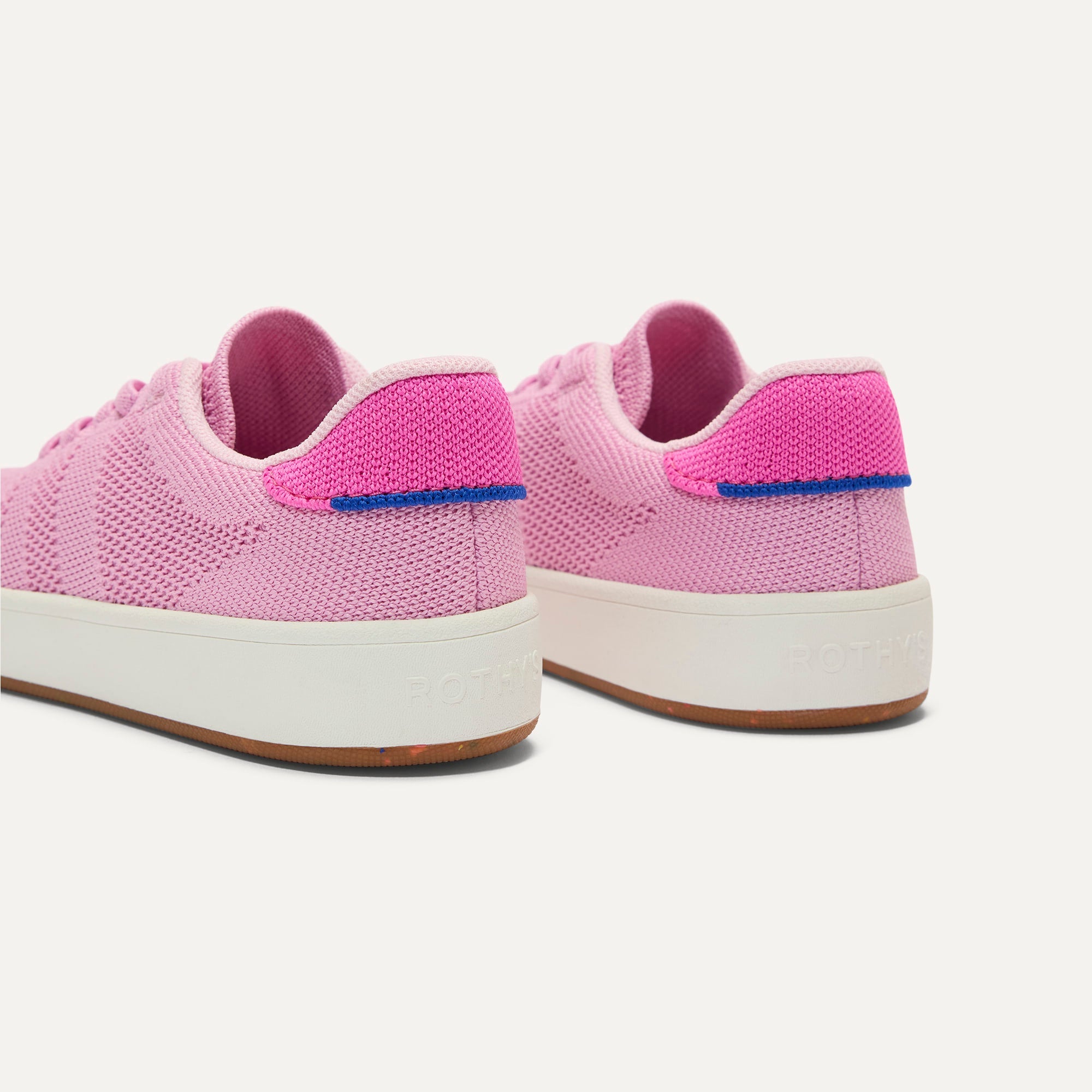 Rothy's Kids Stretch Sneaker scarpe bimba Bubble Pop rosa slip on