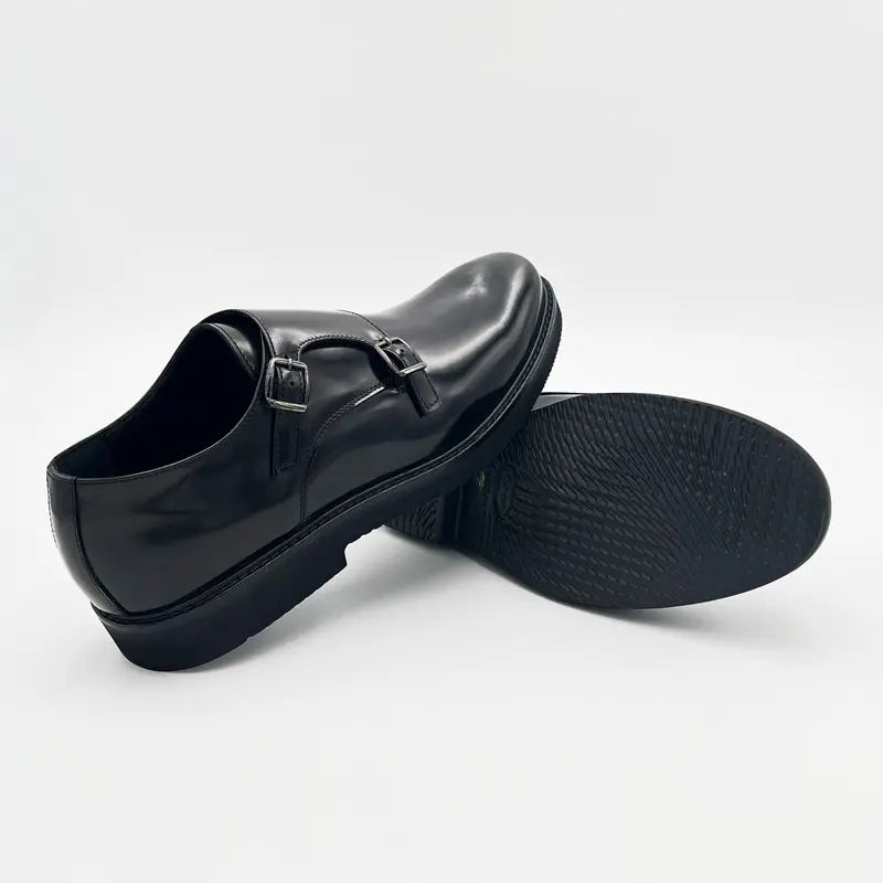 Sandro Barbera 1528 Stringate Abrasivato Nero Vibram