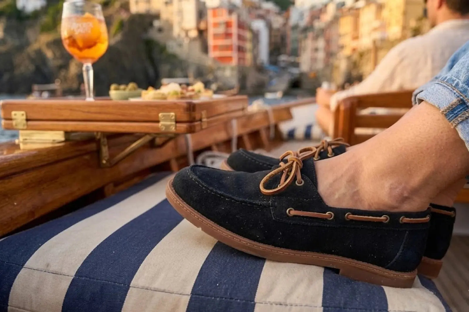 Sandro Barbera Barca Stringate Black scamosciato fodera pelle