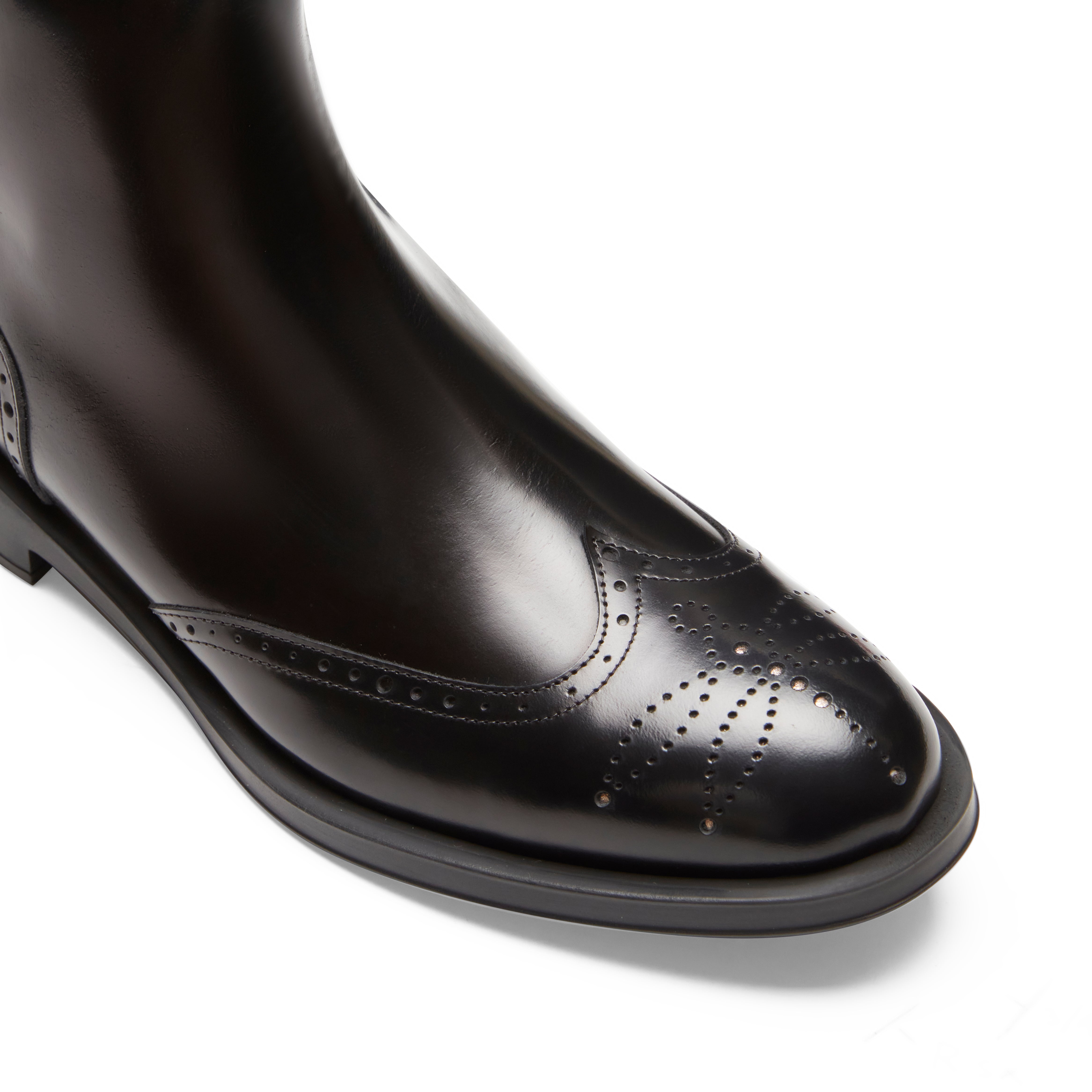 F.lli Rossetti 77292 Stivaletto Brogue Donna Nero Pelle