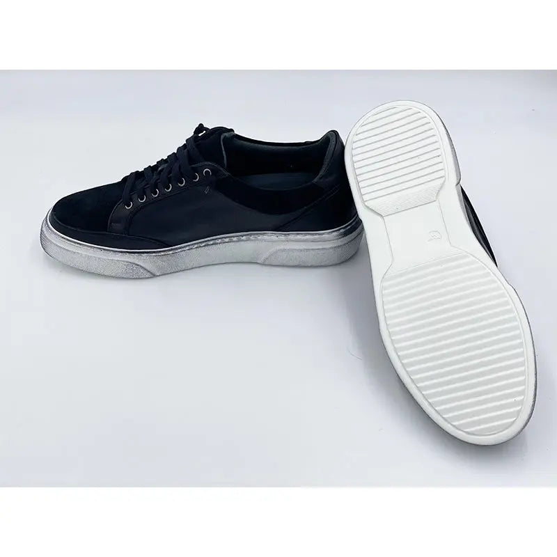 Sandro Barbera Airing Maya sneaker uomo blu EU 40 pelle