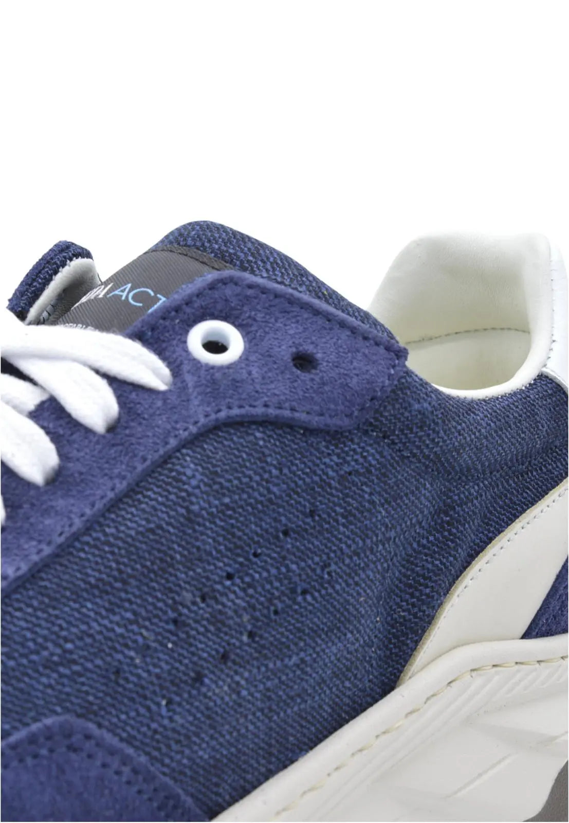Sandro Barbera Wooly Runix sneaker uomo blu lana merino
