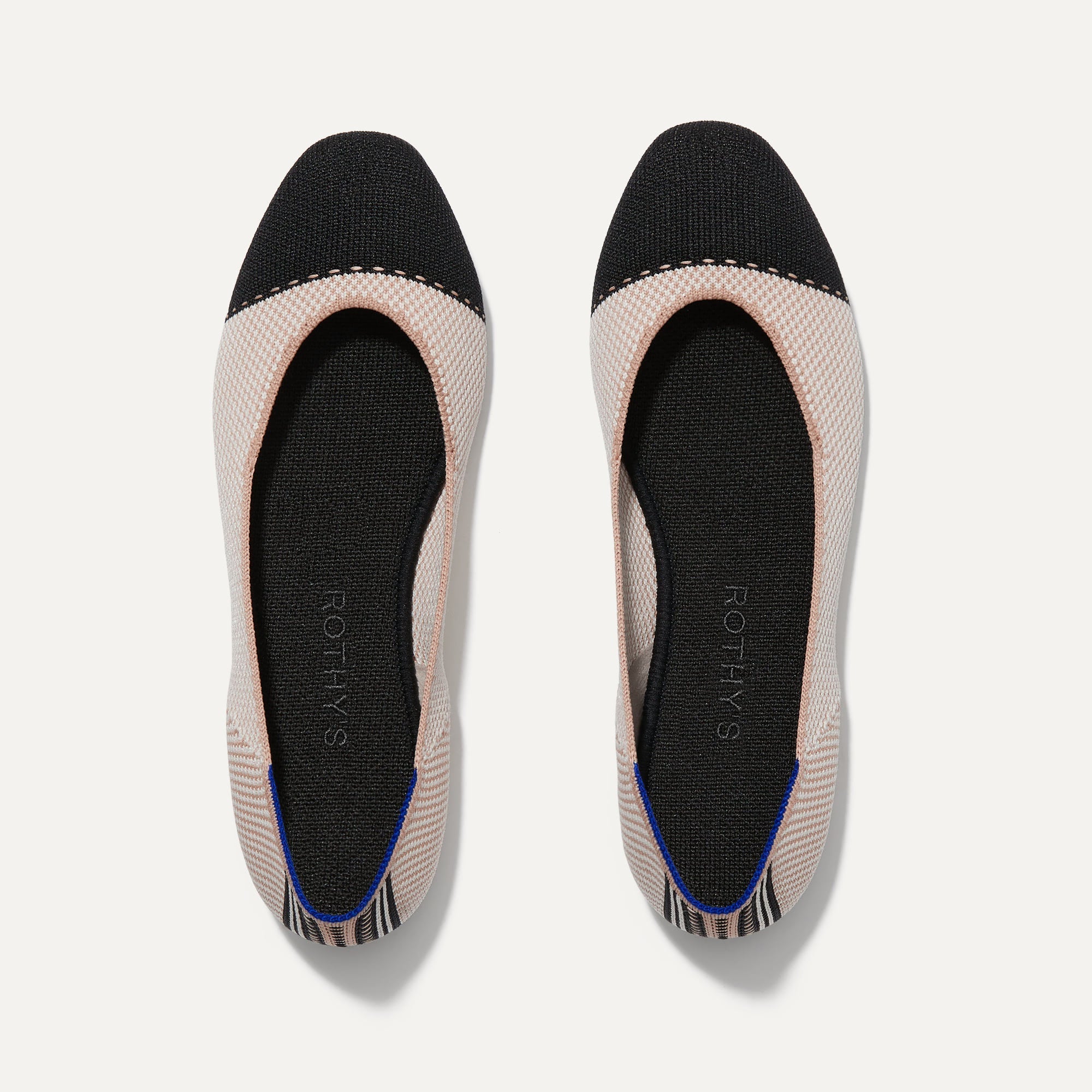 Rothy's Flats The Square ballerine nero punta quadrata comode