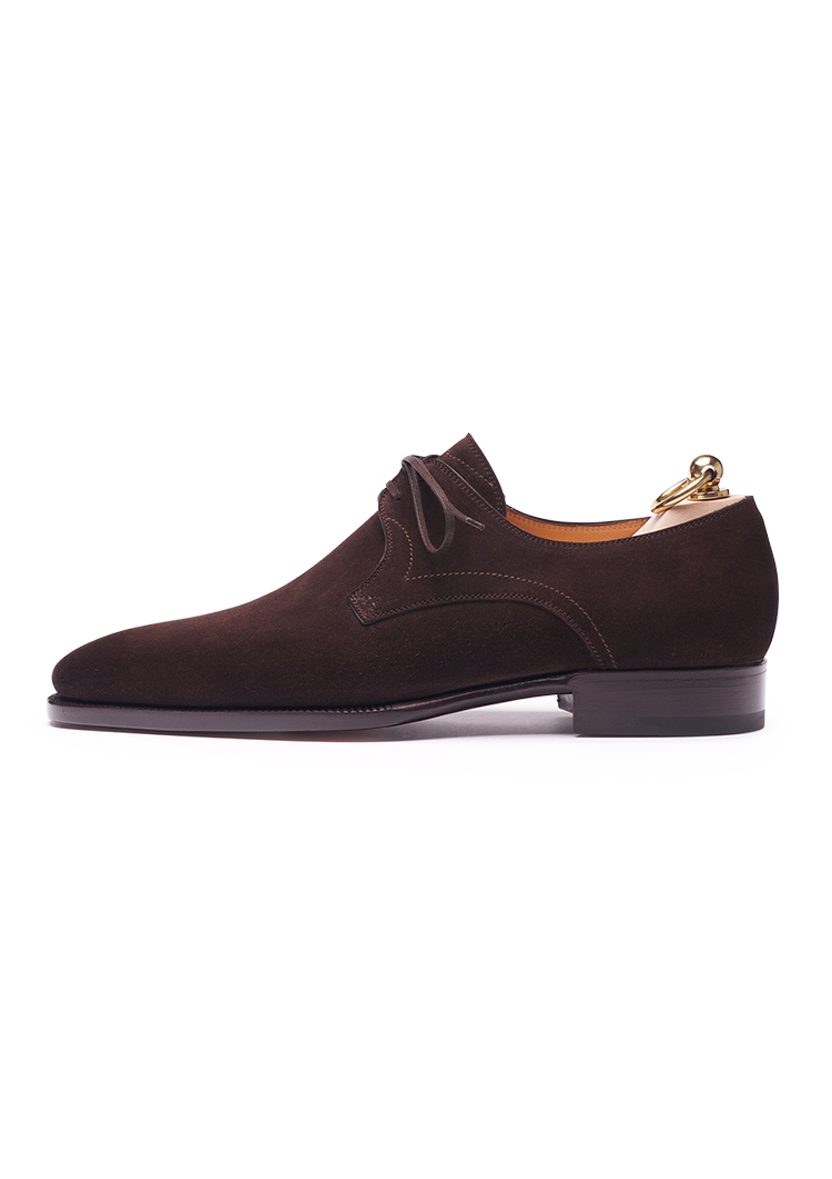 Stefano Bemer Derbies C5279 derby camoscio marrone