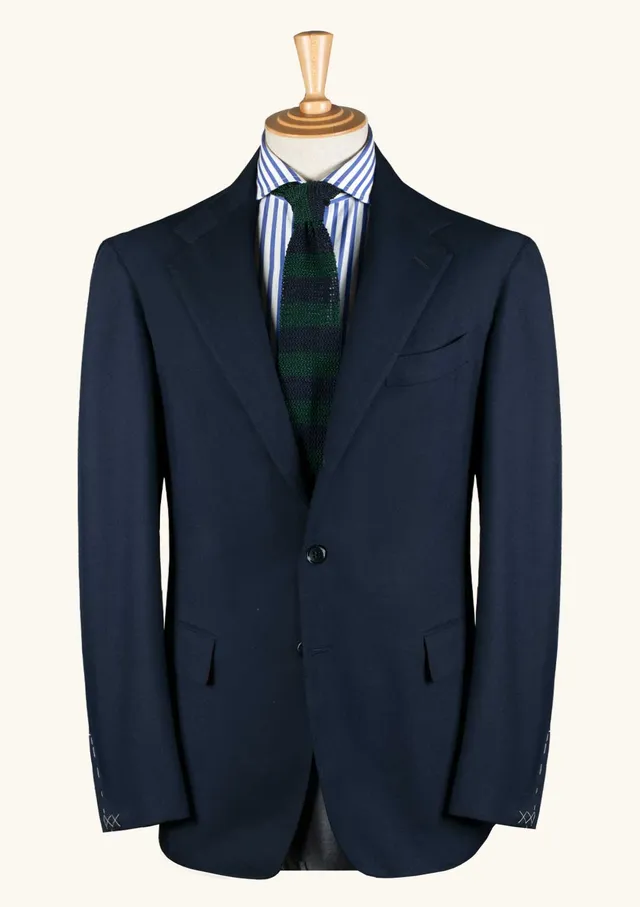 Stefano Bemer Blazers SV2093 blazer blu lana destrutturato