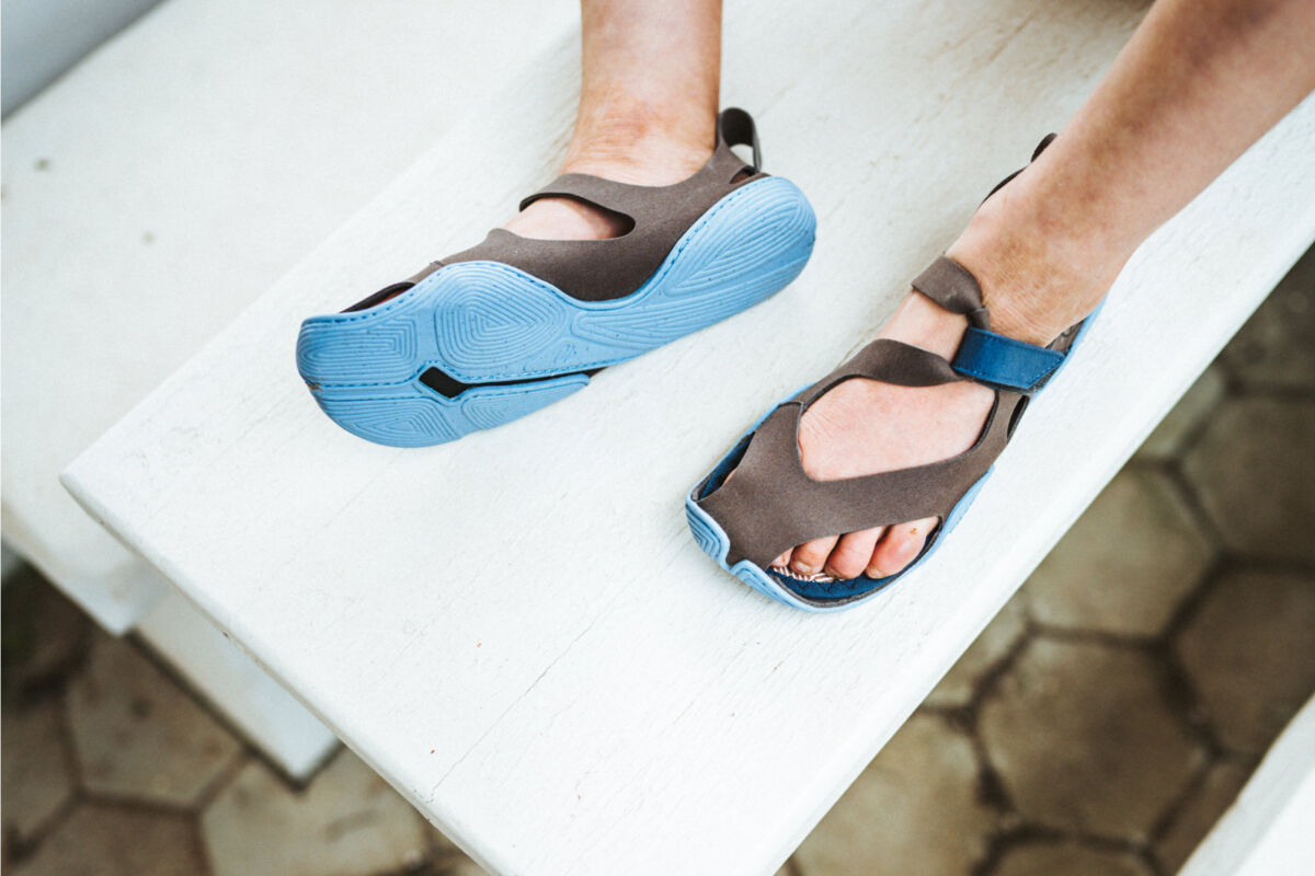 Wildling Shoes Feder Kakao sandali marroni leggeri
