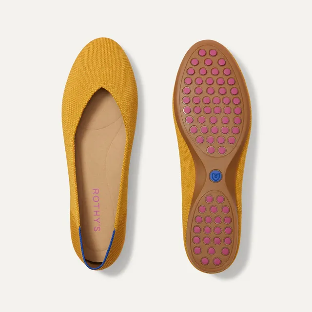 Rothy's The Daily Flat ballerine Marigold maglia comoda