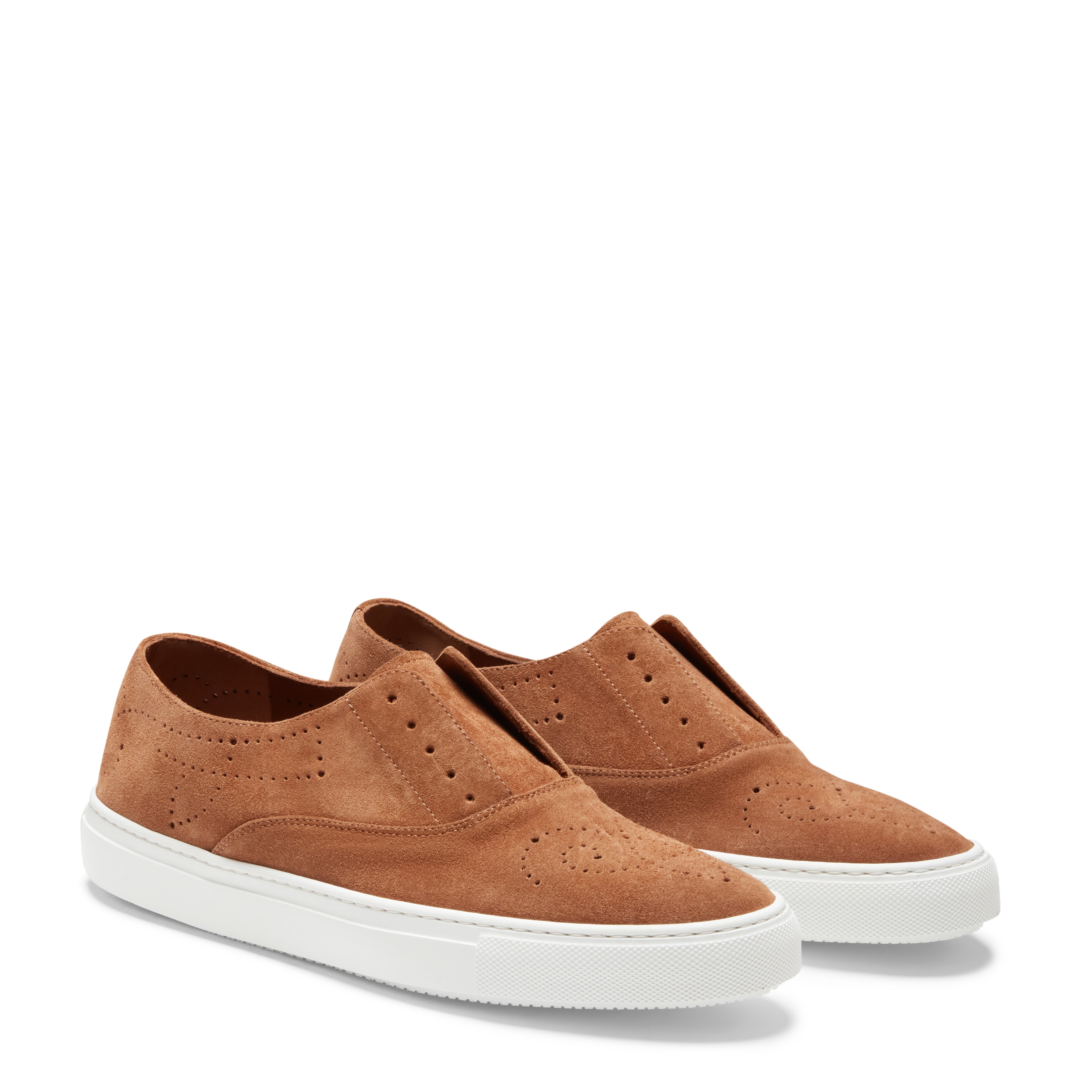 F.lli Rossetti Hobo Sport 45813 Sneaker Suede Uomo Tabacco