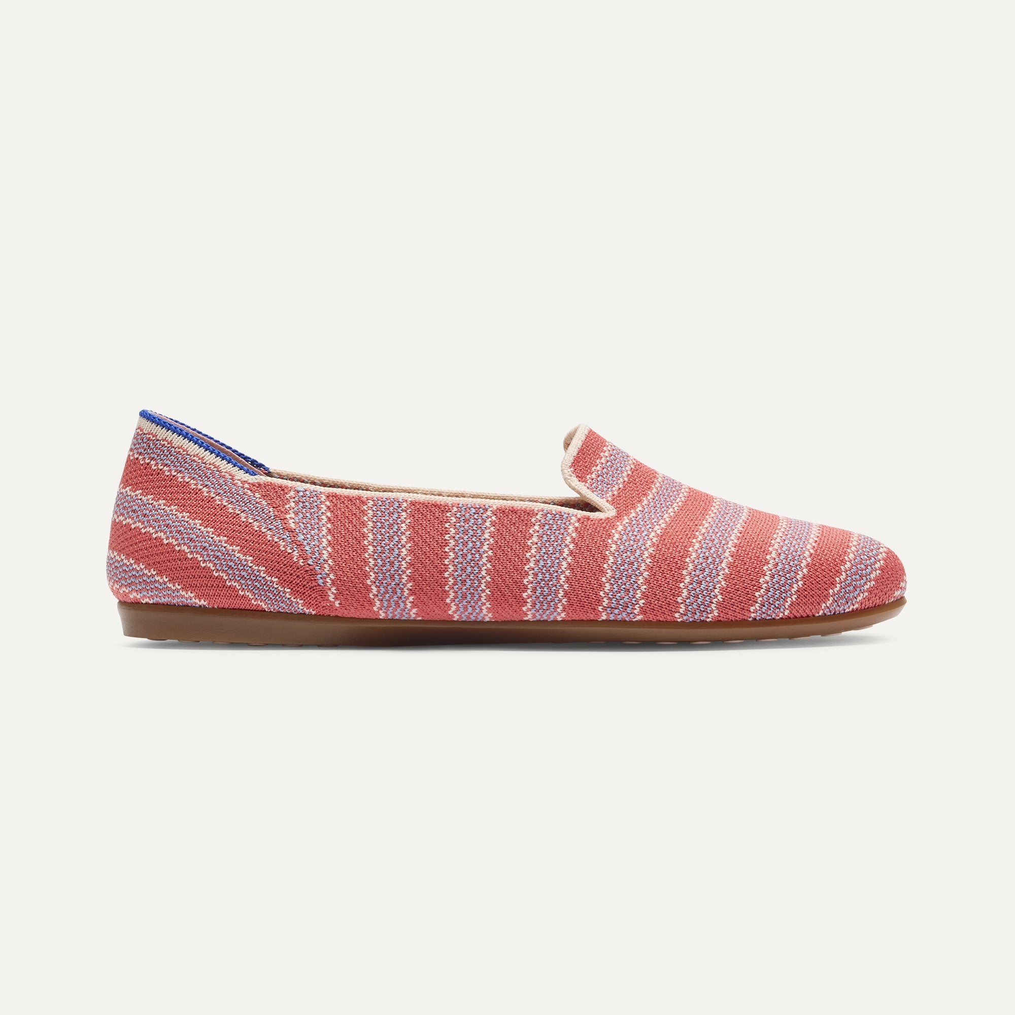 Rothy's The Daily Loafer mocassini donna Sunkiss Stripe corallo