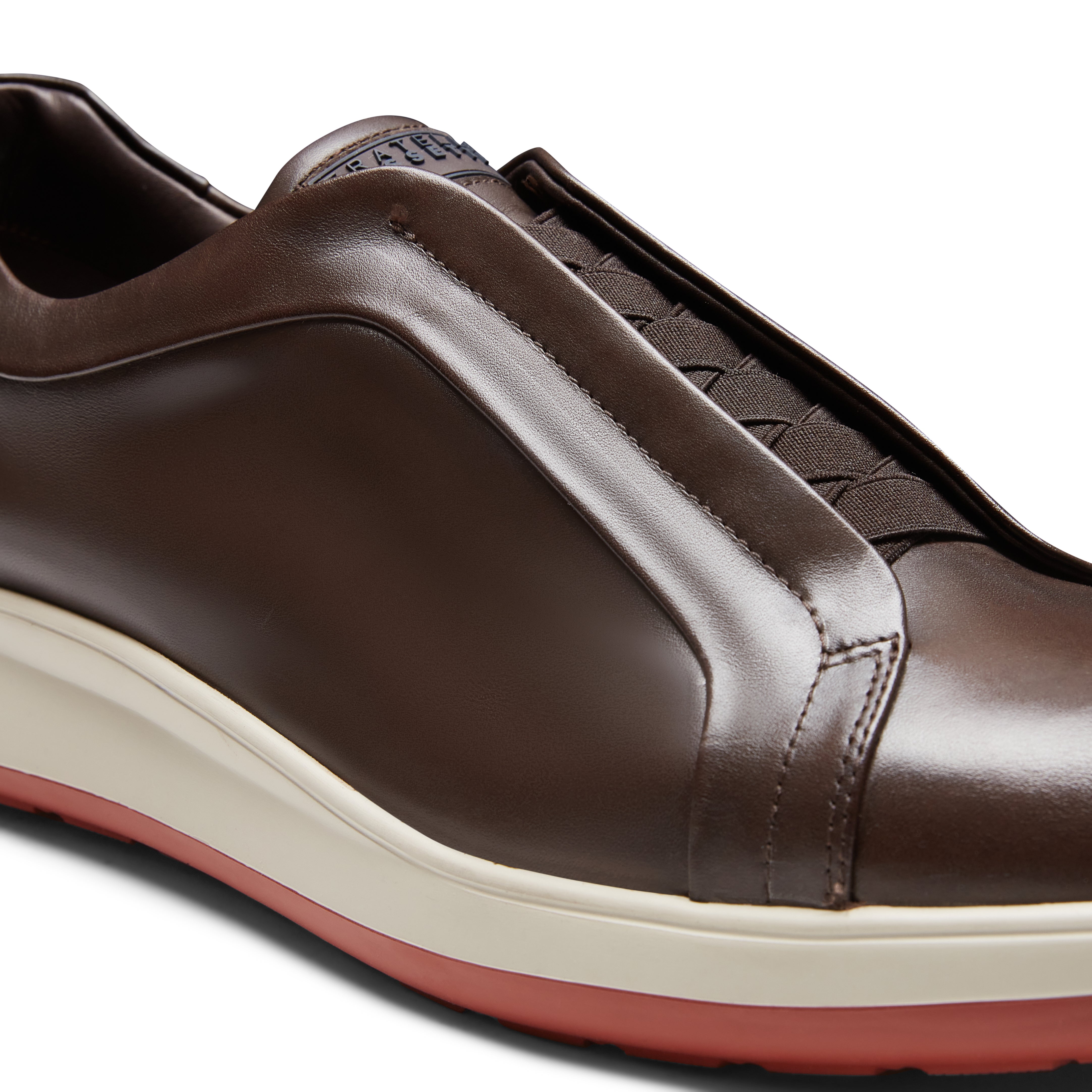 F.lli Rossetti 46839 sneaker pelle ebano slipper