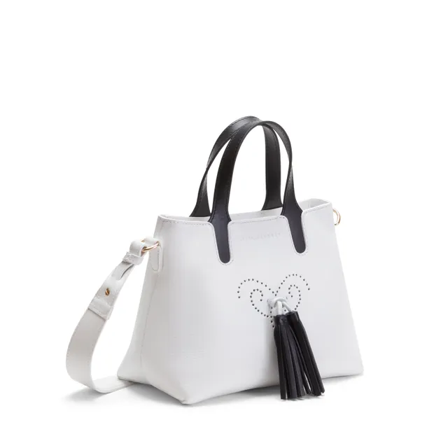 F.lli Rossetti Hobo borsa donna pelle bianco tracolla