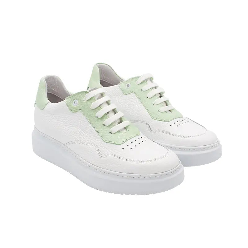 Sandro Barbera & Figli Estive Uomo Airing Lady Mint sneakers bianche