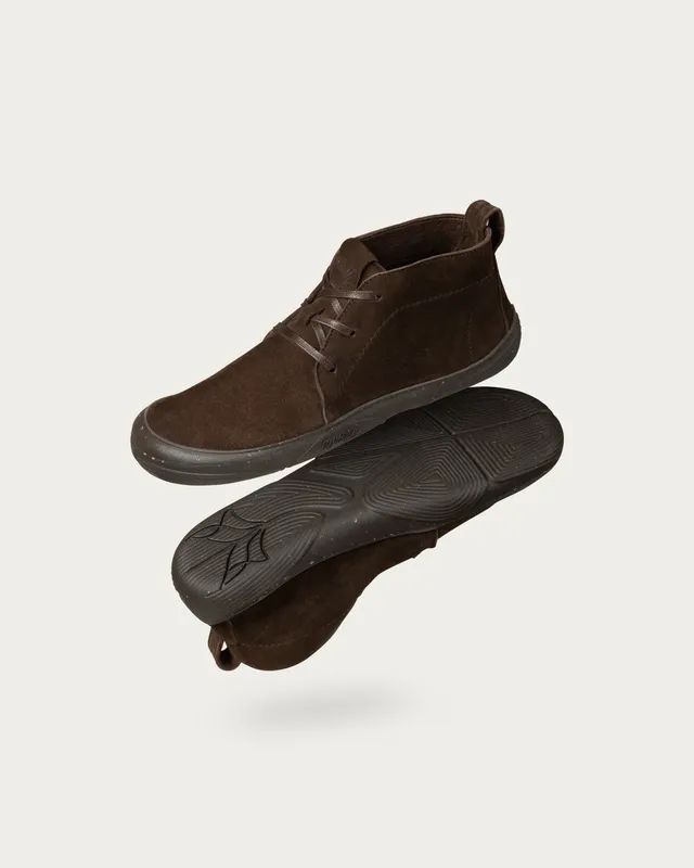 Wildling Shoes Faunus Mahagoni scarpe pelle marrone mid cut