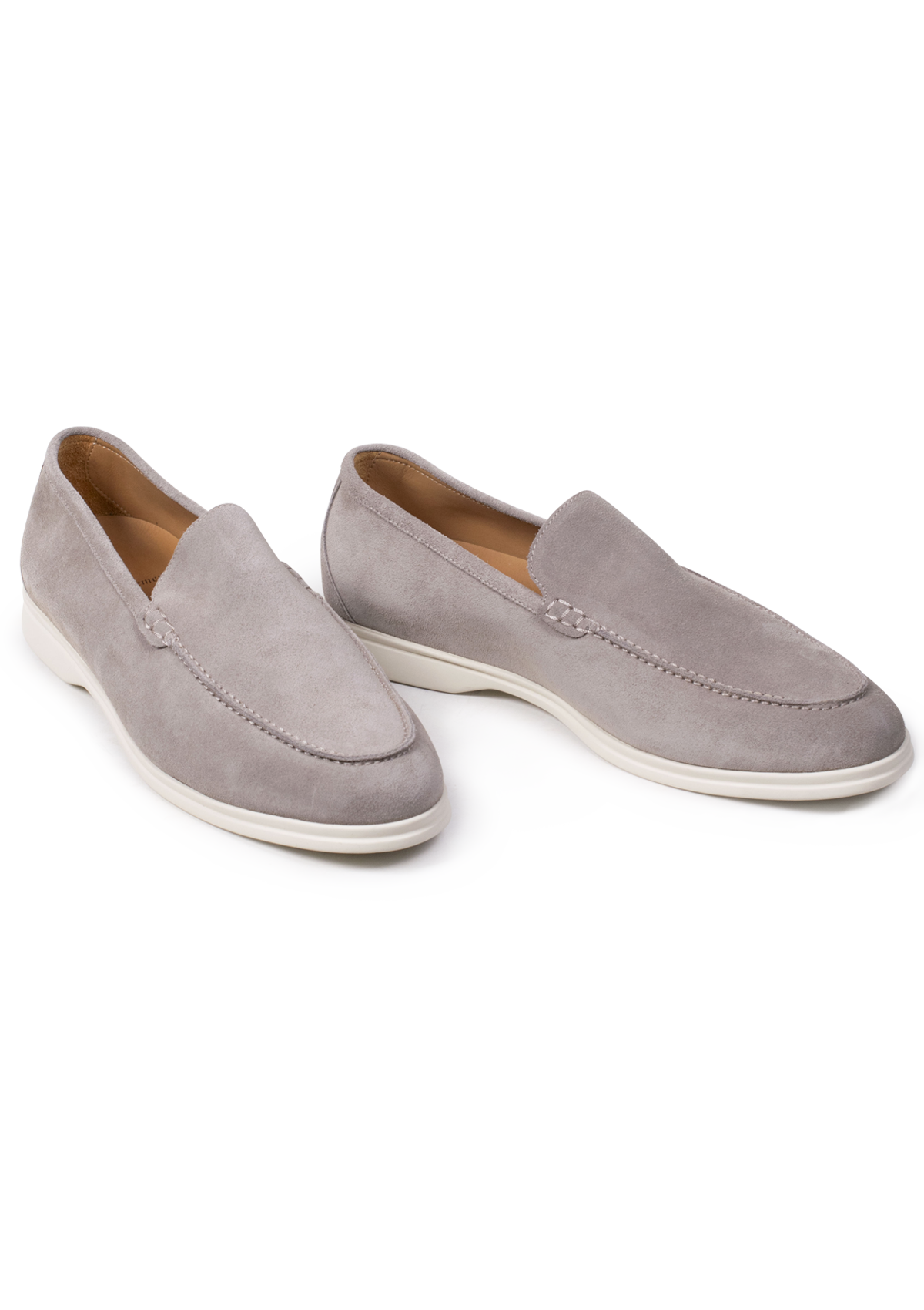 Stefano Bemer Loafers 1800 mocassini walk taupe kudu reverse