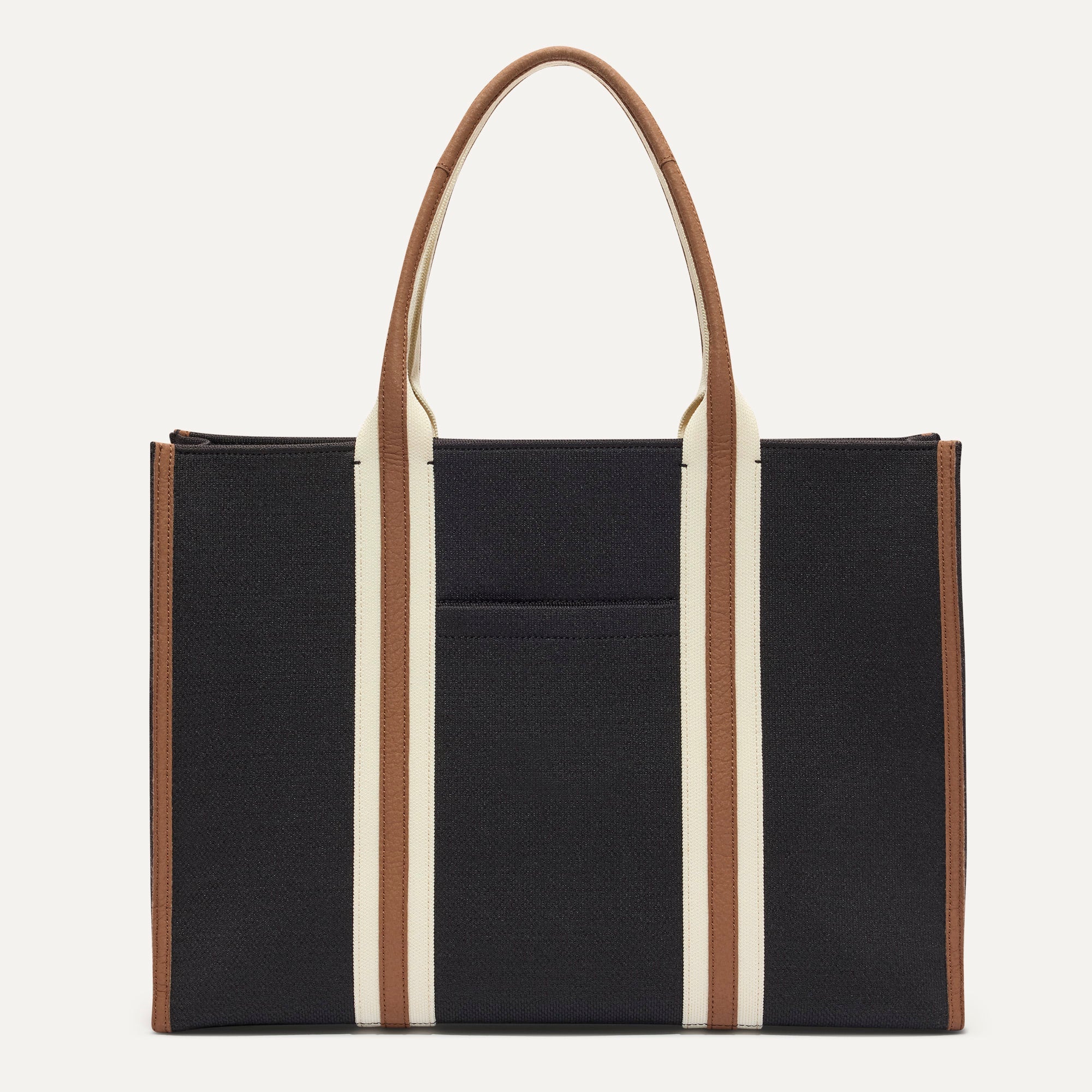Rothy's The Classic Tote borsa Black Coffee con zip