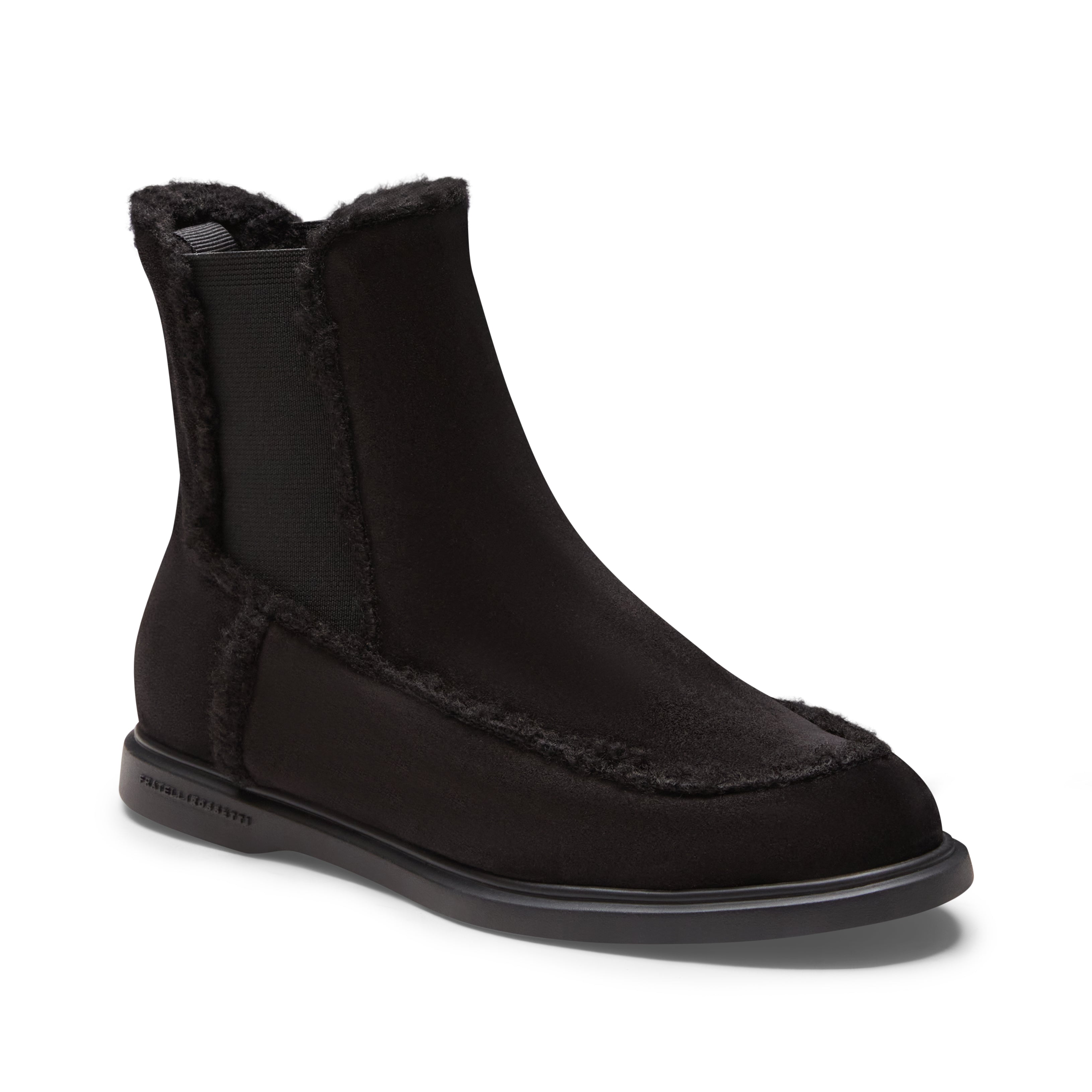 F.lli Rossetti Chelsea 67939 stivaletto donna suede nero