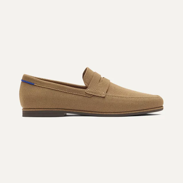 Rothy's The Ravello Penny Loafer mocassini uomo camel Morel