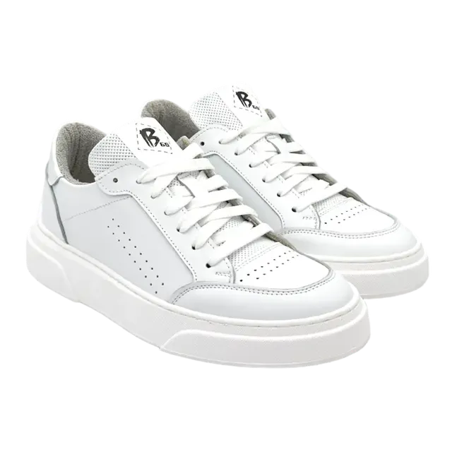 B68 Dope sneaker uomo pelle bianca EU 45