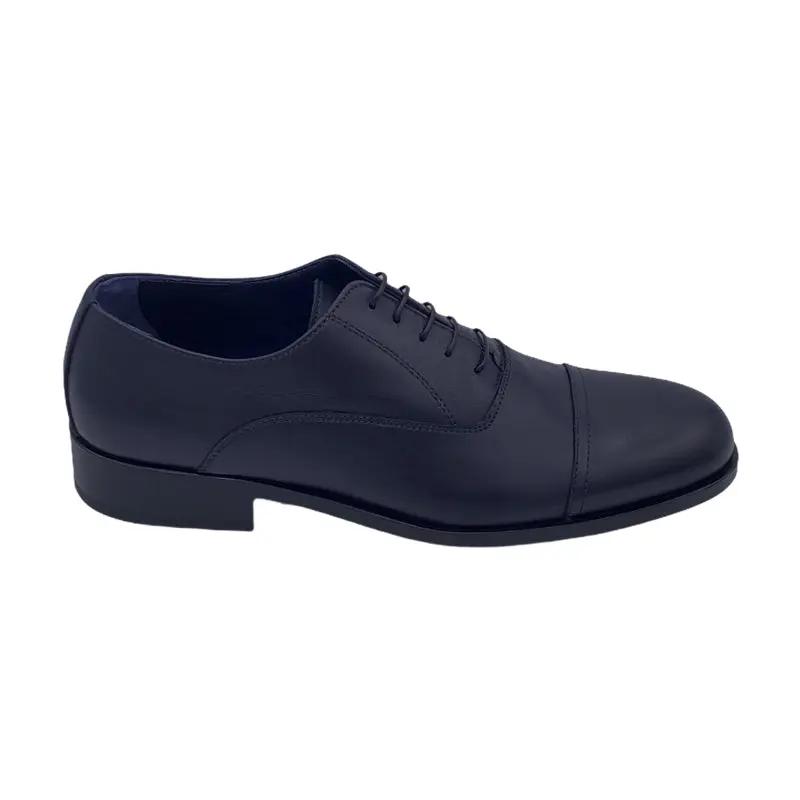 Sandro Barbera 1315 Fox Francesina Uomo Blu Cuoio