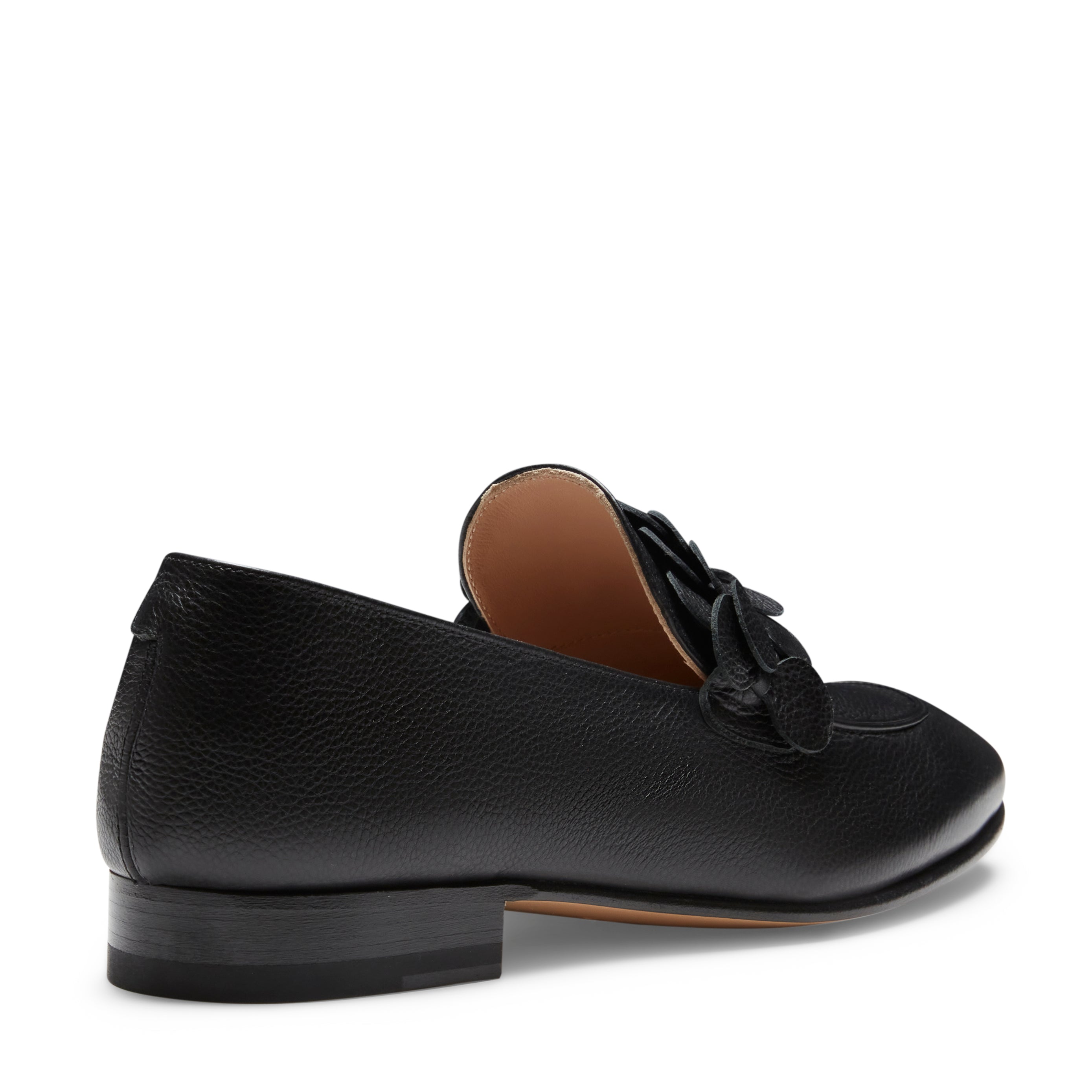 F.lli Rossetti Mocassino 68258 nero pelle paillettes donna