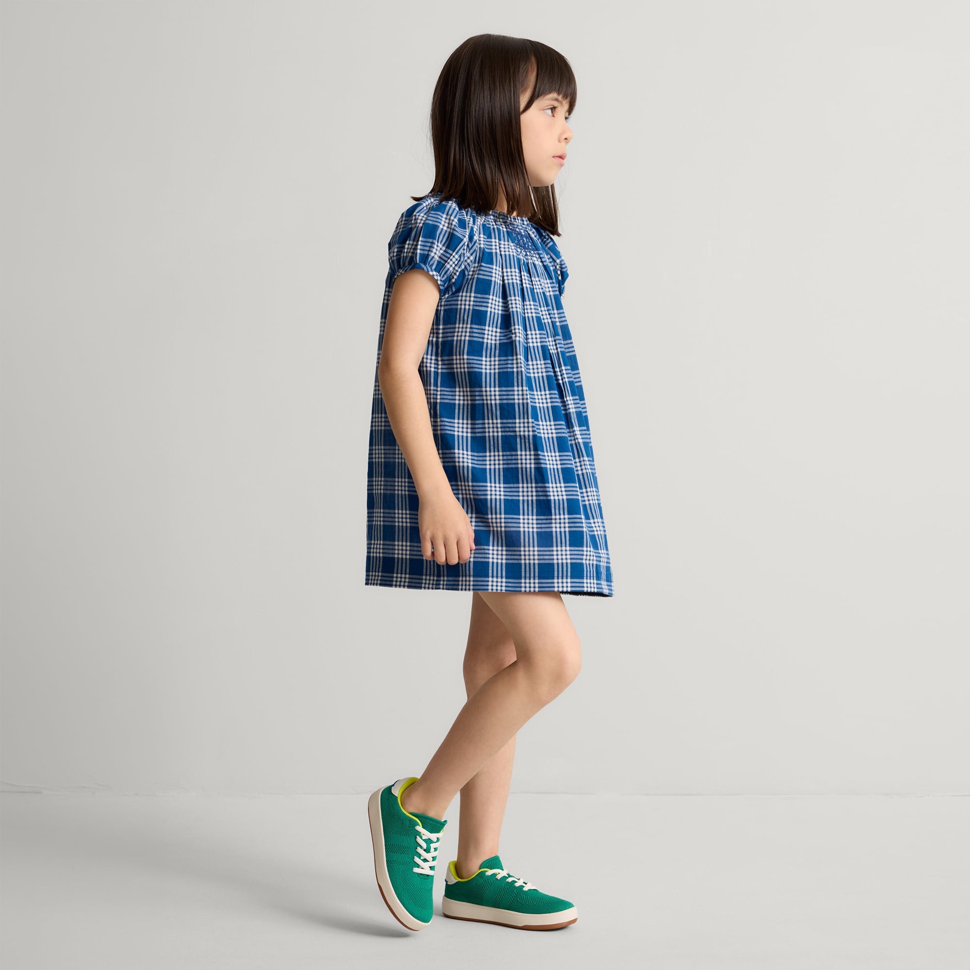 Rothy's Kids Stretch Sneaker scarpe bambino Emerald Pop verdi